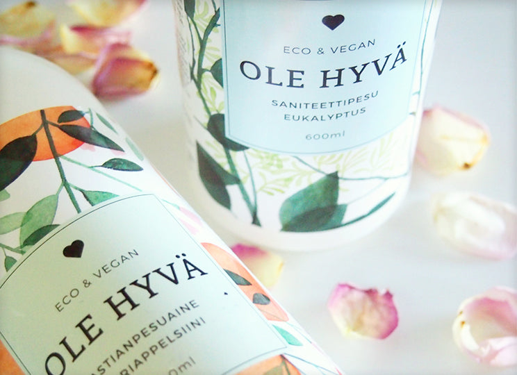 ole hyvä pesuaineet