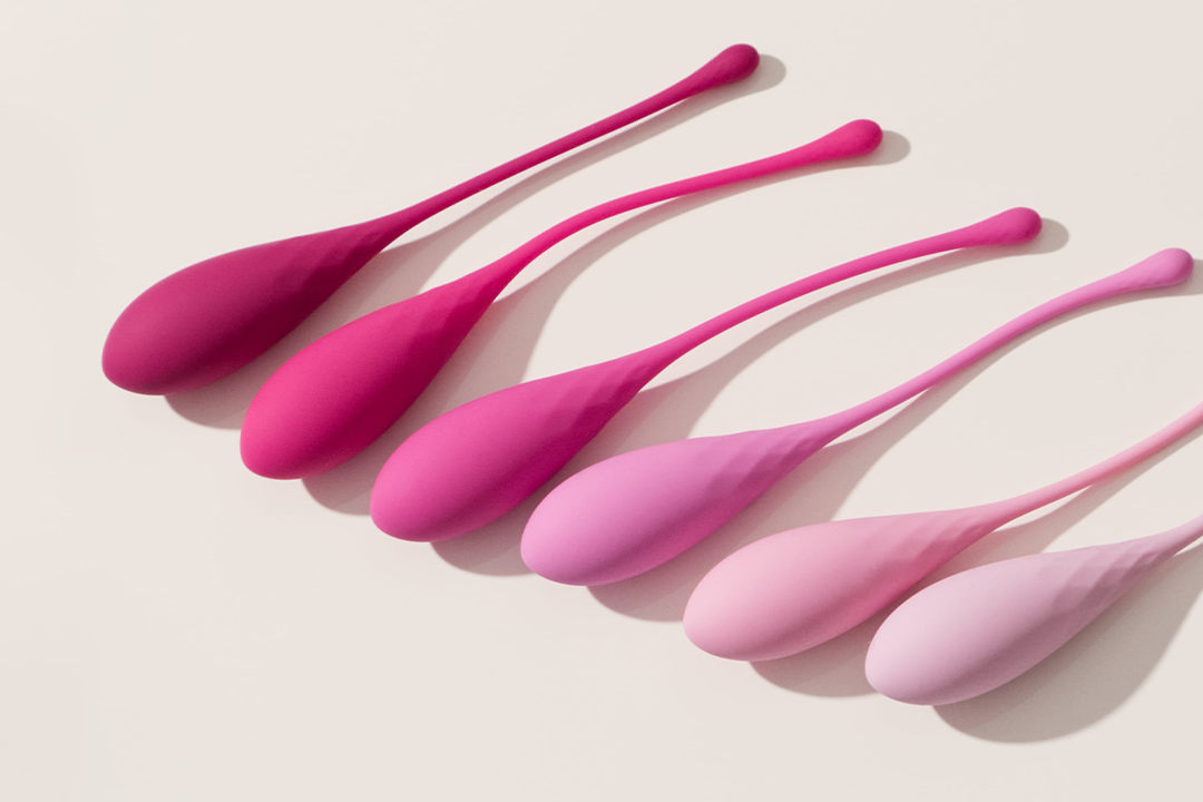 Kegel-pallot lantionpohjan lihasten treenaamiseen