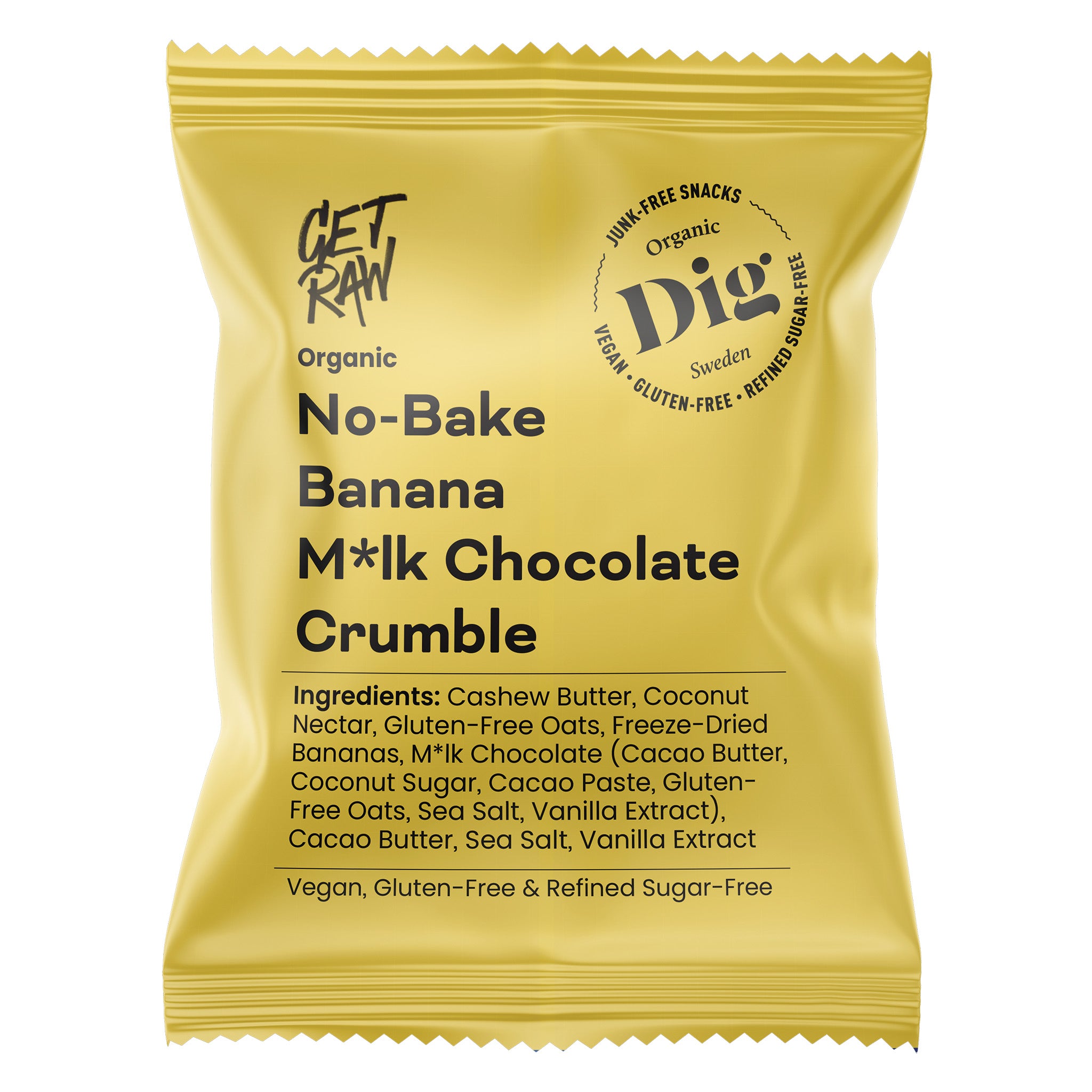 Banaani-suklaacrumble, 35 g