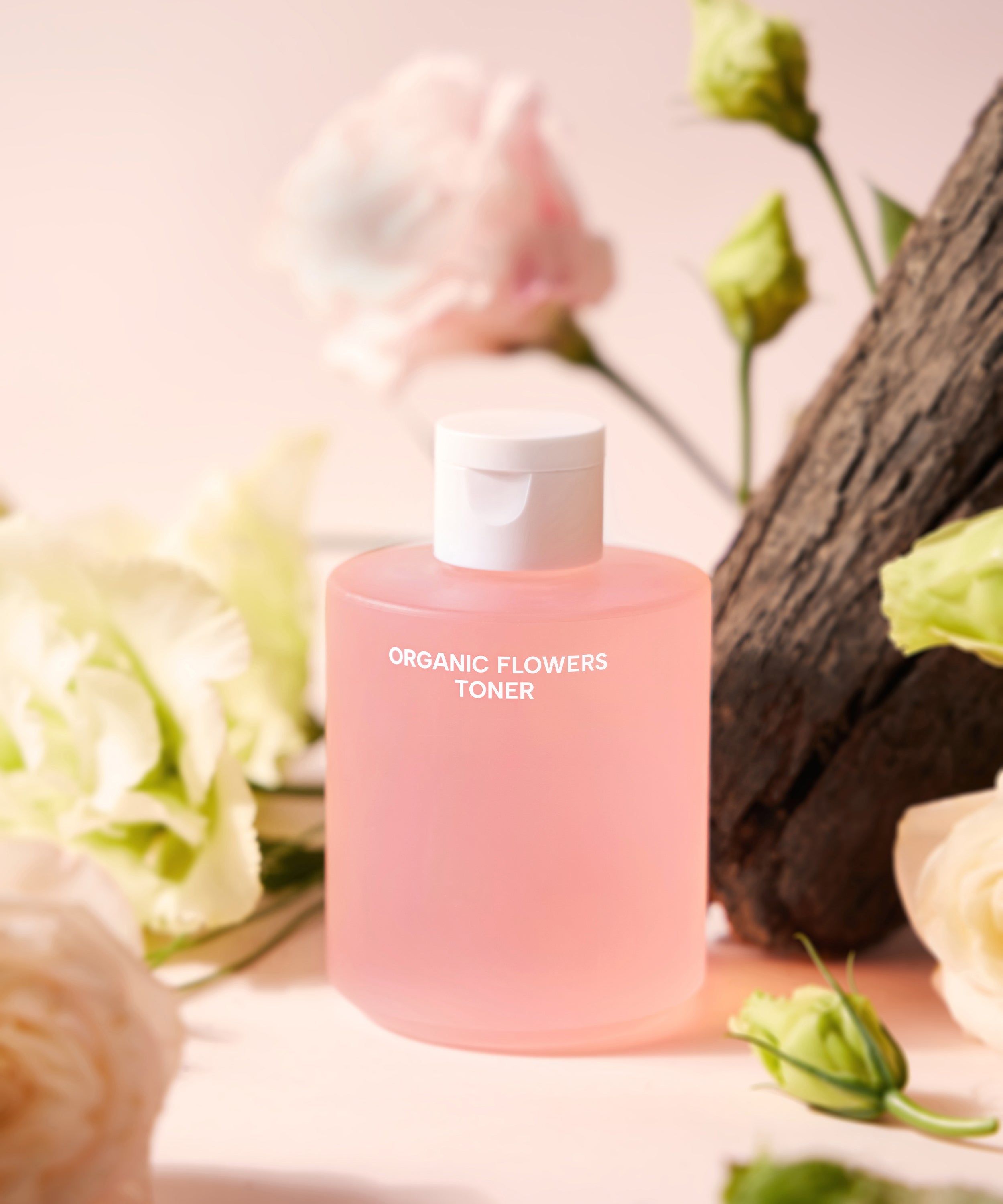 Organic Flower Toner Deep Rich, 200 ml - tehokosteuttava kasvovesi