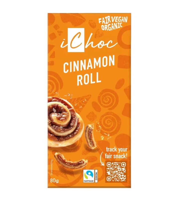 Cinnamon Roll suklaa, 80 g