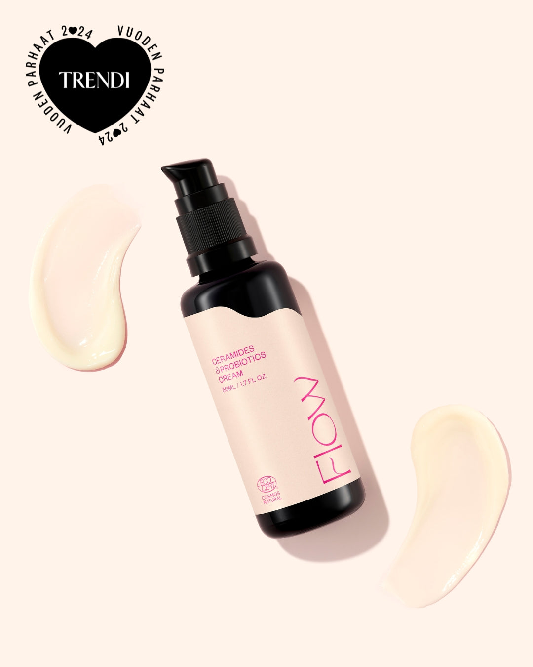 Ceramides & Probiotics Cream, 50 ml - kasvovoide