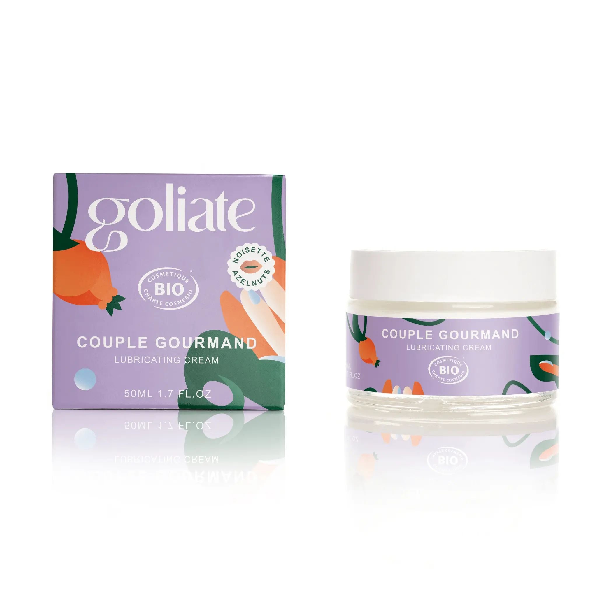 Couple Gourmand Lubricating Cream, Hazelnut, 50 ml - makuliukuvoide