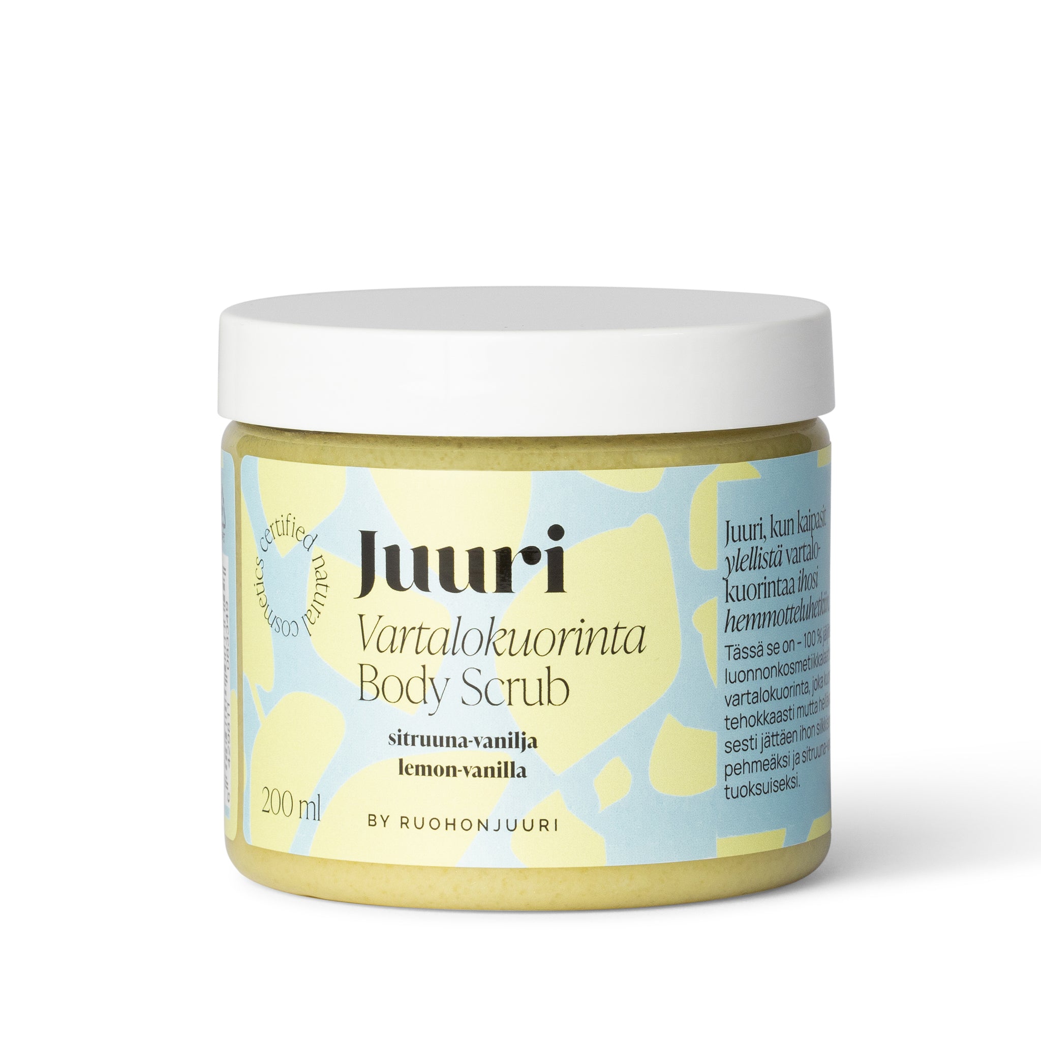 Juuri Vartalokuorinta, sitruuna-vanilja, 200 ml