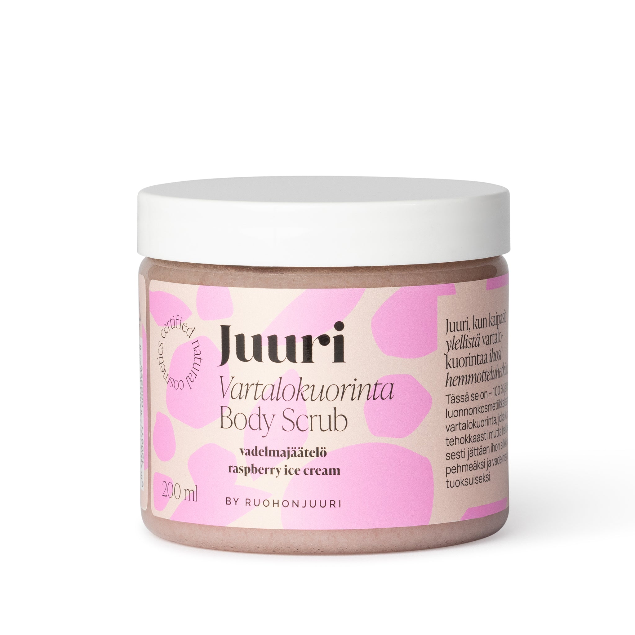 Juuri Vartalokuorinta, vadelmajäätelö, 200 ml