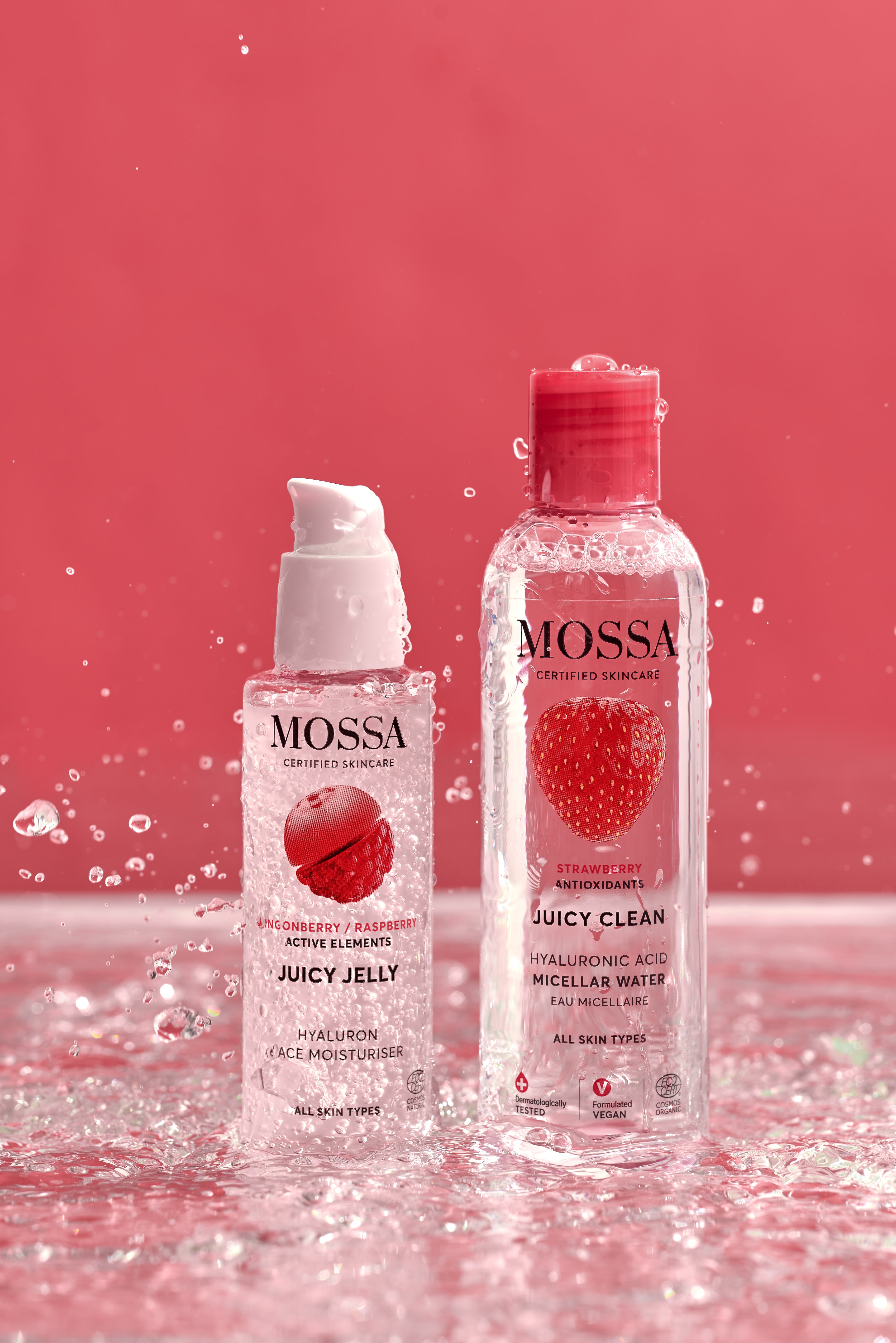 Juicy Berry Duo Set, 200+100 ml - misellivesi + hyaluronihapposeerumi