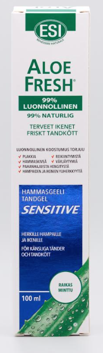Aloe hammasgeeli Sensitive, 100 ml