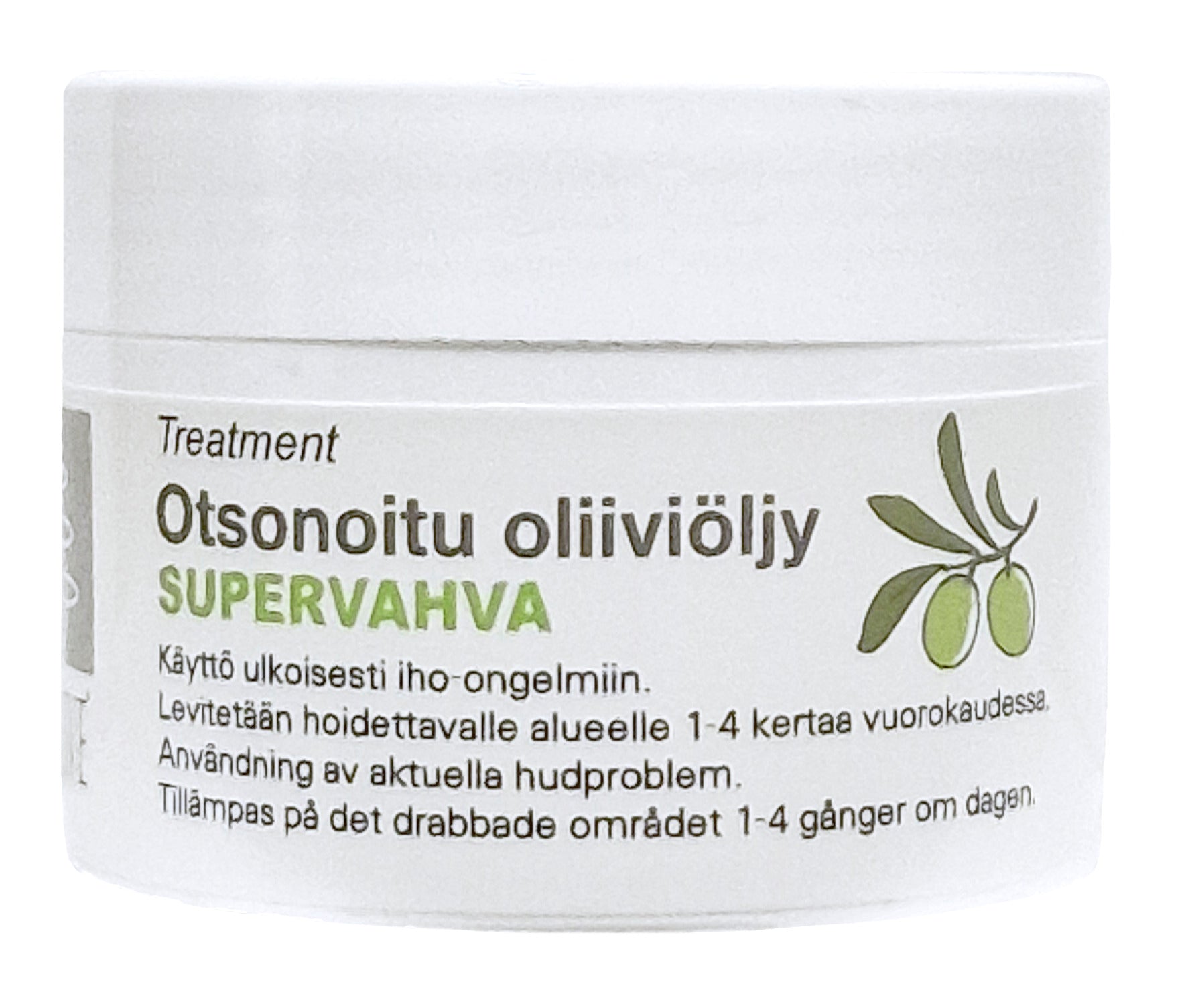 Otsonoitu oliiviöljy, supervahva, 50 ml