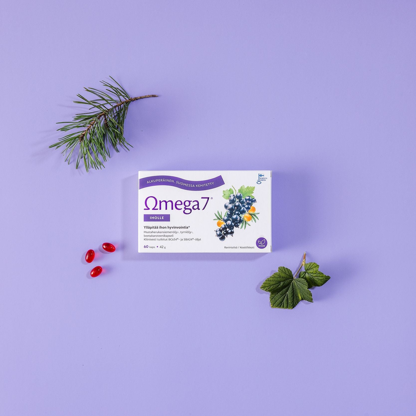 Omega7 BC634® + SBA24® Iholle, 60 kaps