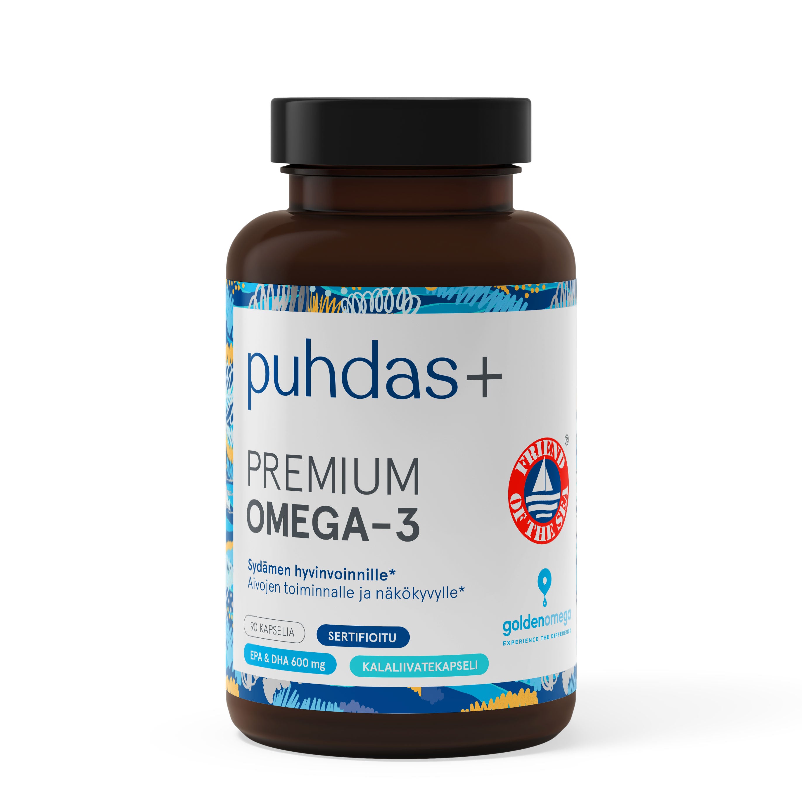 Premium omega-3, 600 mg