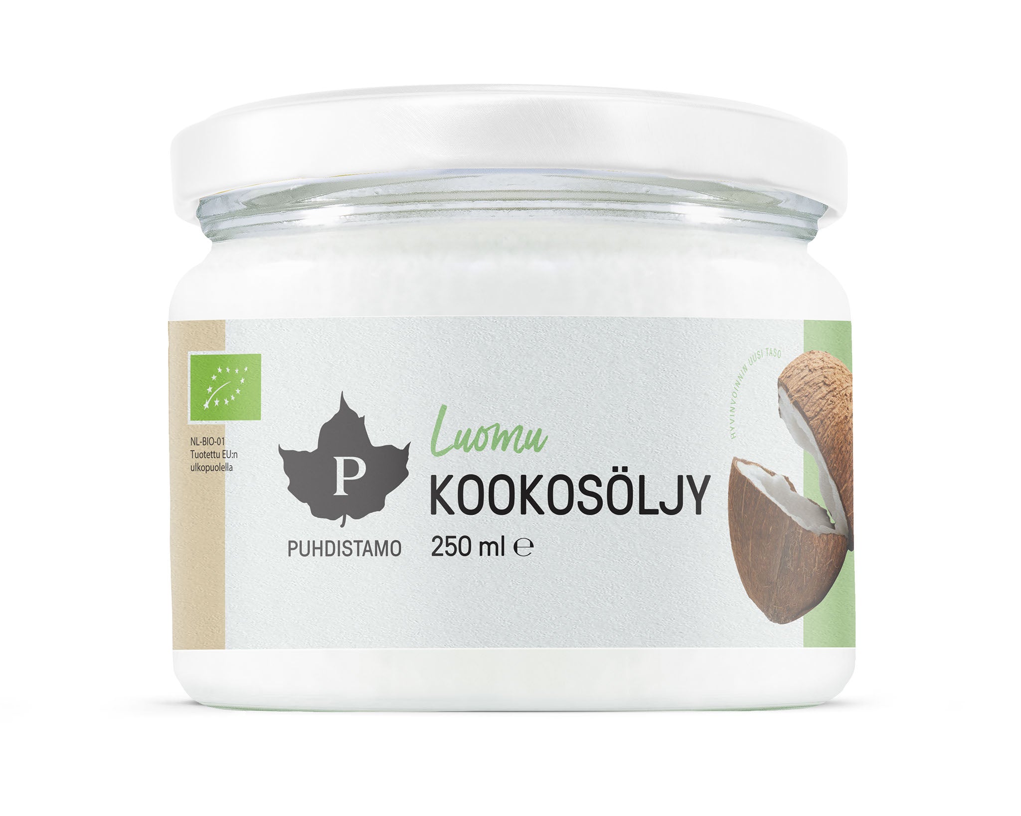 Neitsytkookosöljy, 250 ml