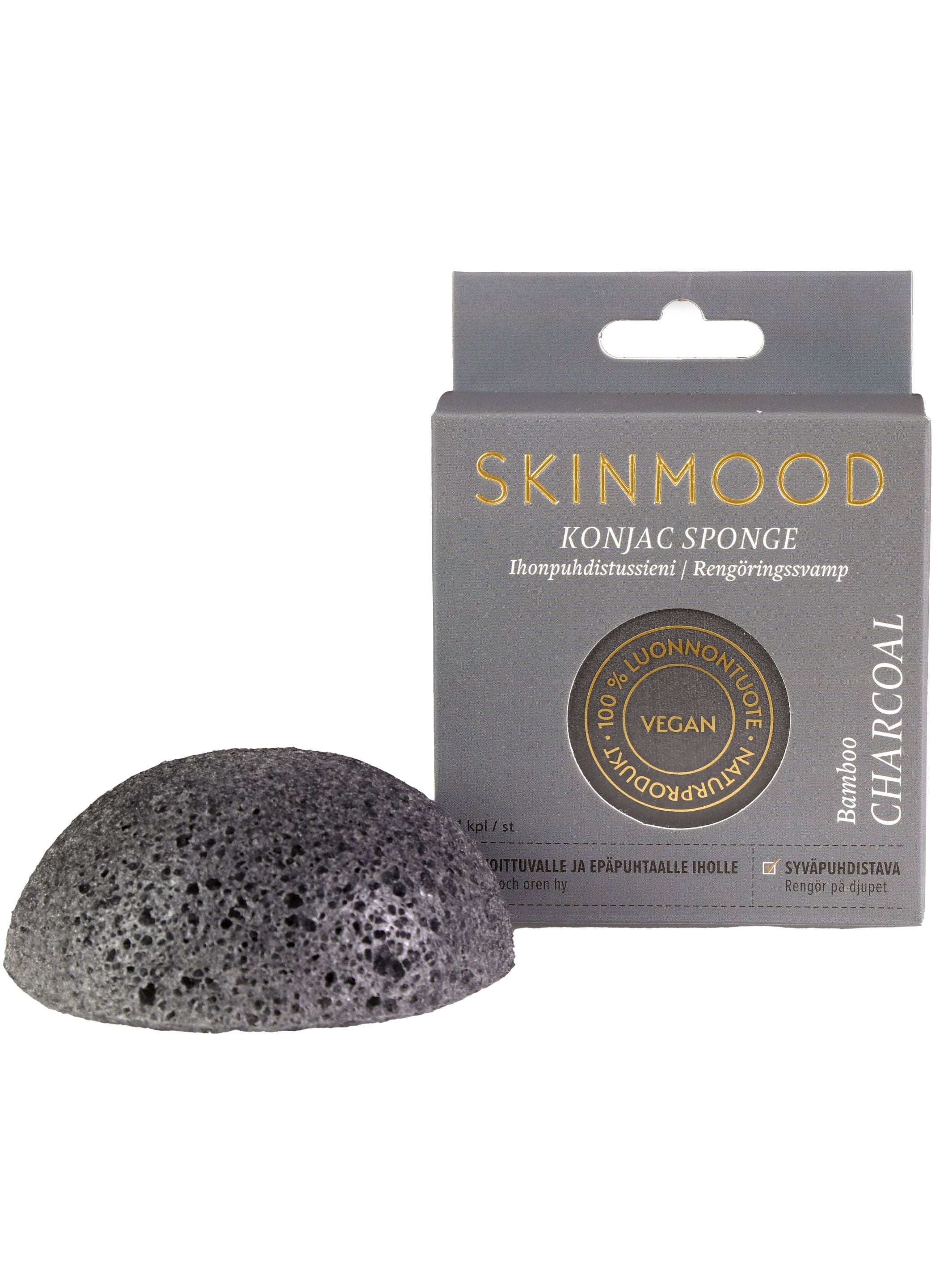 Ihonhoidon ihmesieni, rasvaiselle iholle (Konjac Sponge-kasvosieni)