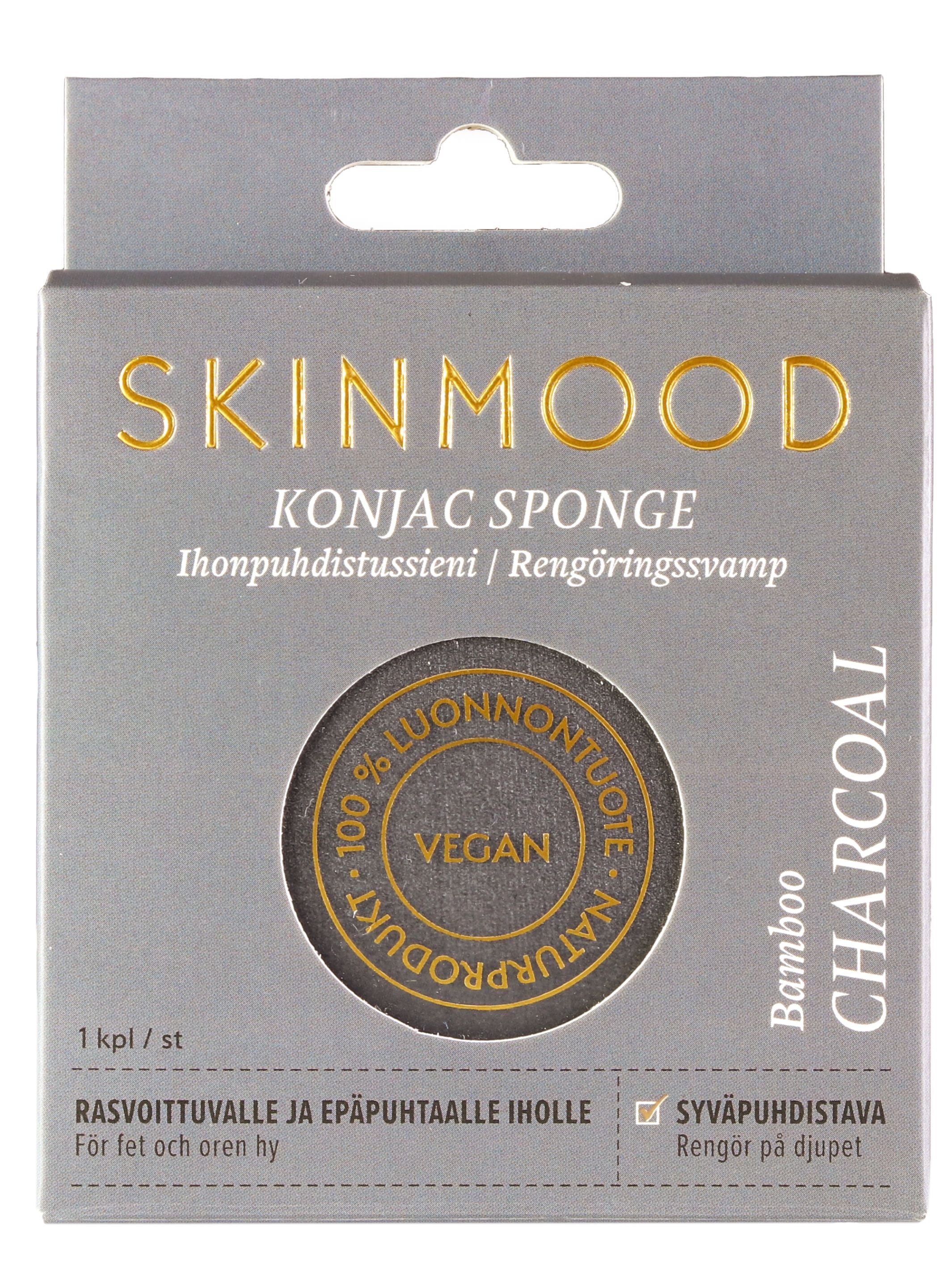 Ihonhoidon ihmesieni, rasvaiselle iholle (Konjac Sponge-kasvosieni)