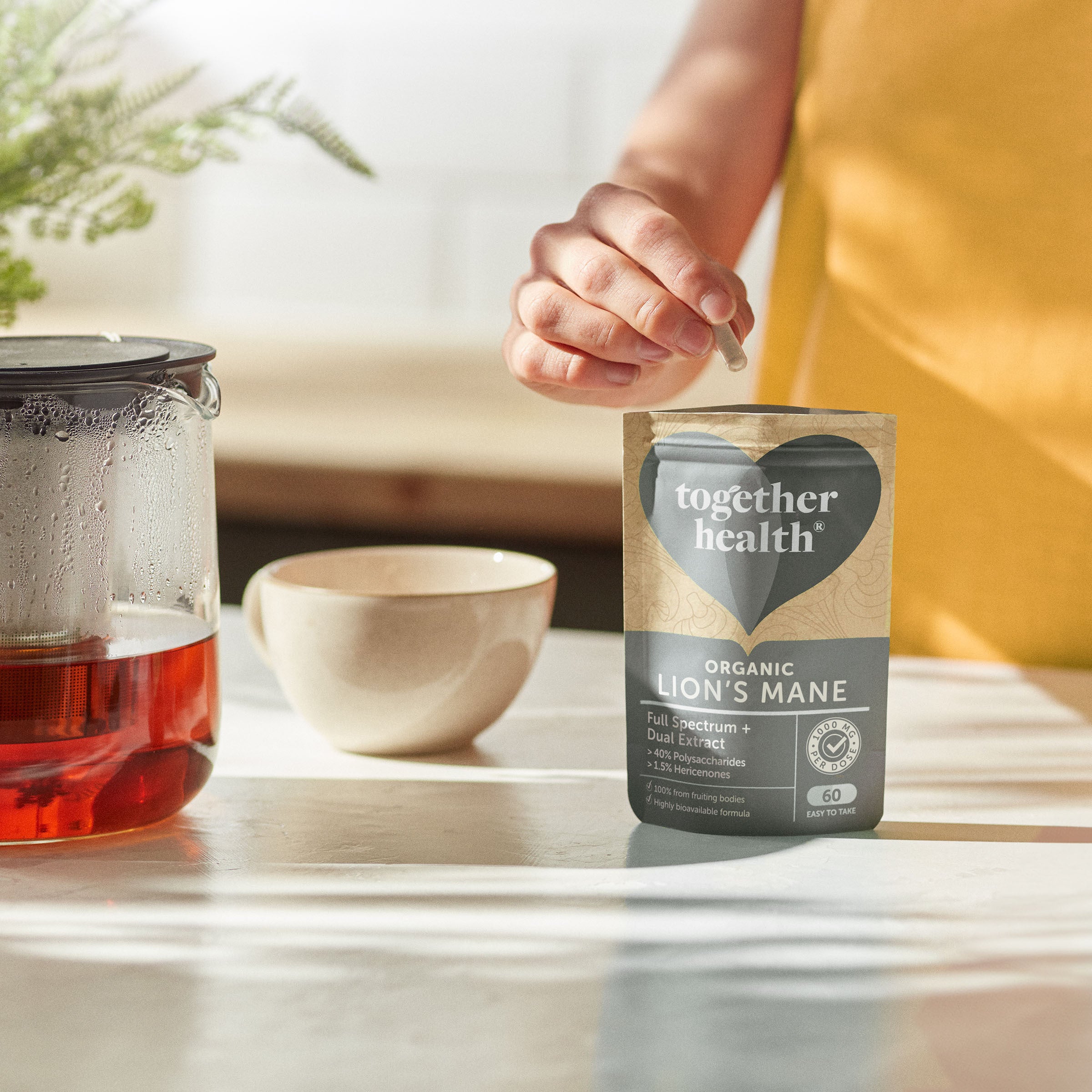 Lion's Mane Luomu 60 kaps