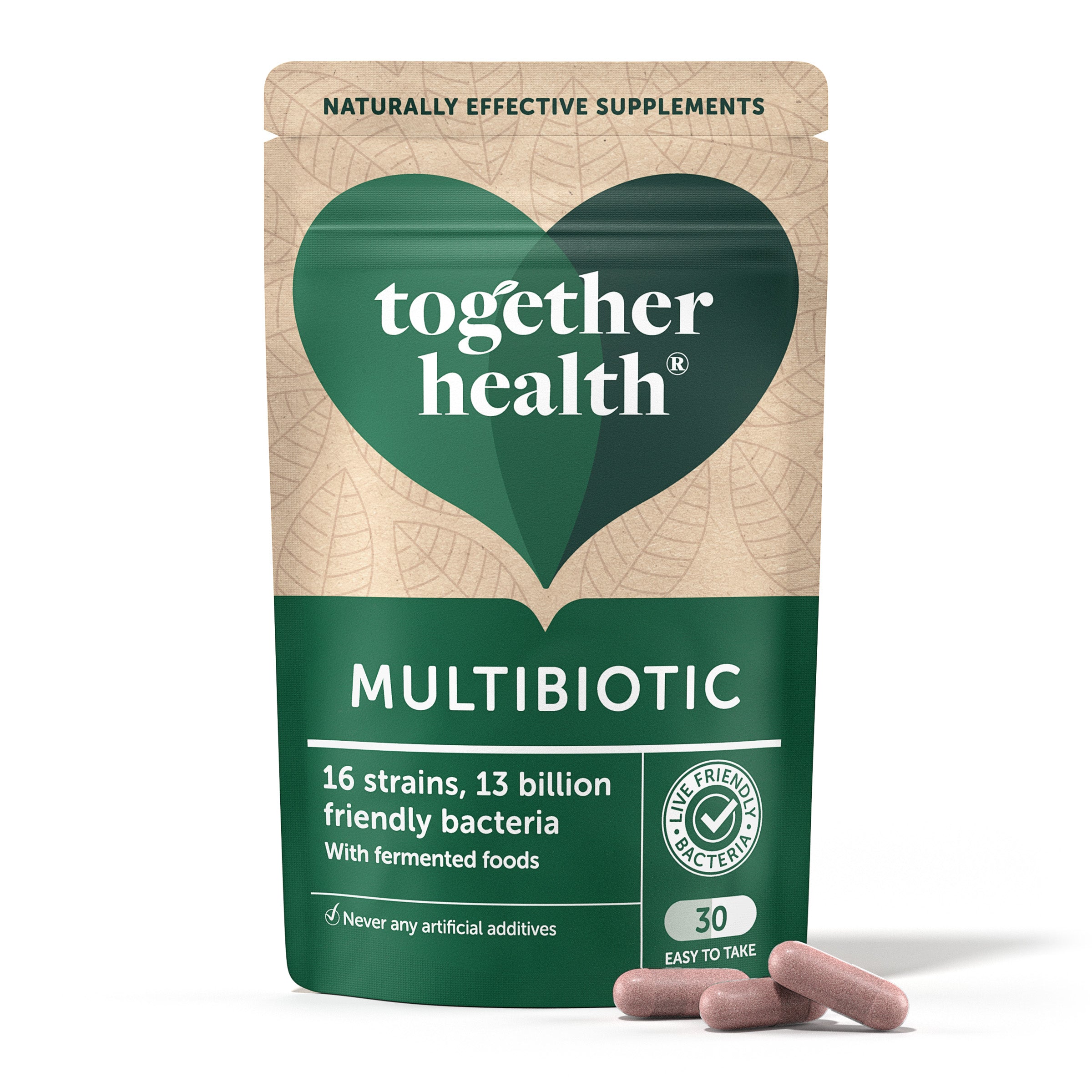 Multibiotic Microbiome Support, 30 kpl