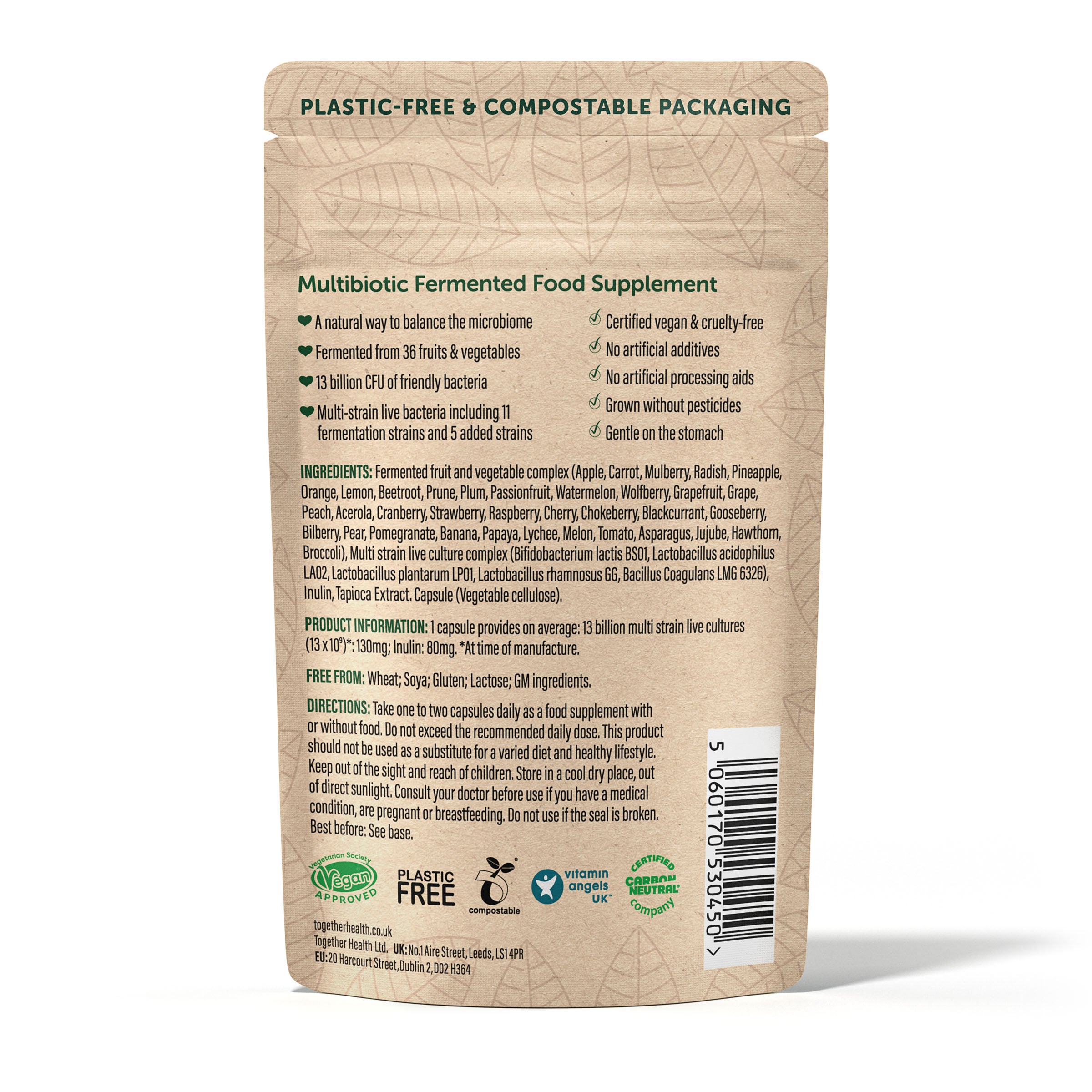 Multibiotic Microbiome Support, 30 kpl