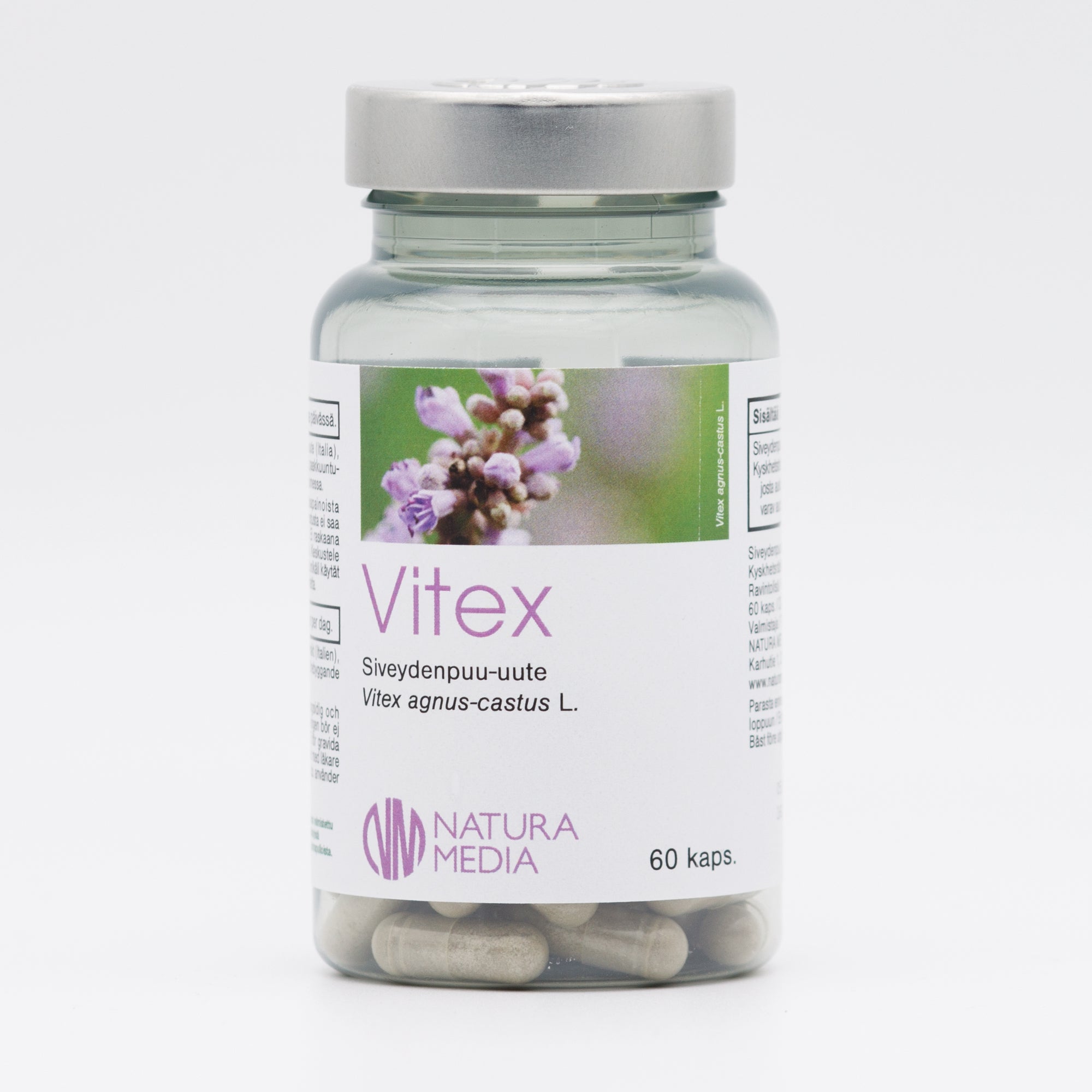 Vitex siveydenpuu, 60 kaps