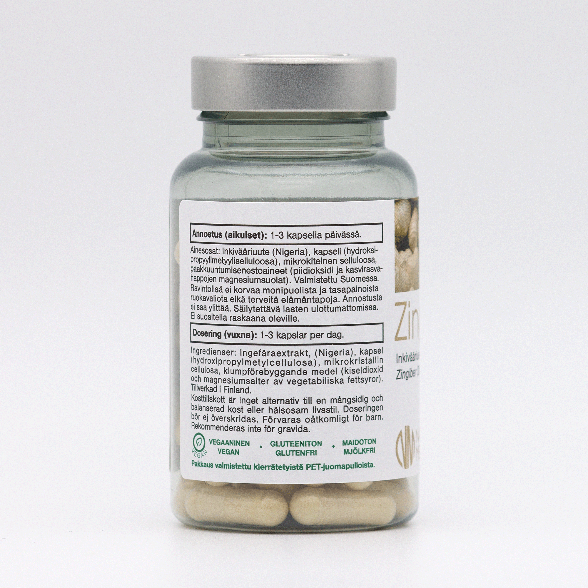 Zingiber (Inkivääri) 60 kaps