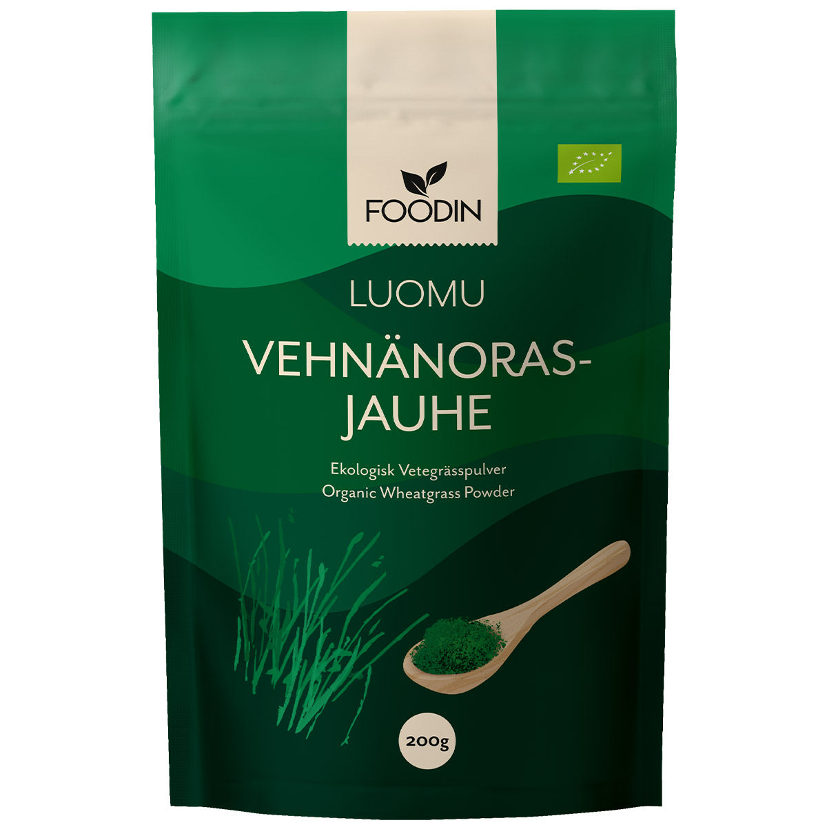 Foodin Luomu Vehnänorasjauhe, 200 g