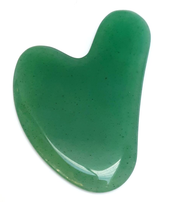 GuaSha-hierontakivi, vihreä aventuriini (guasha)