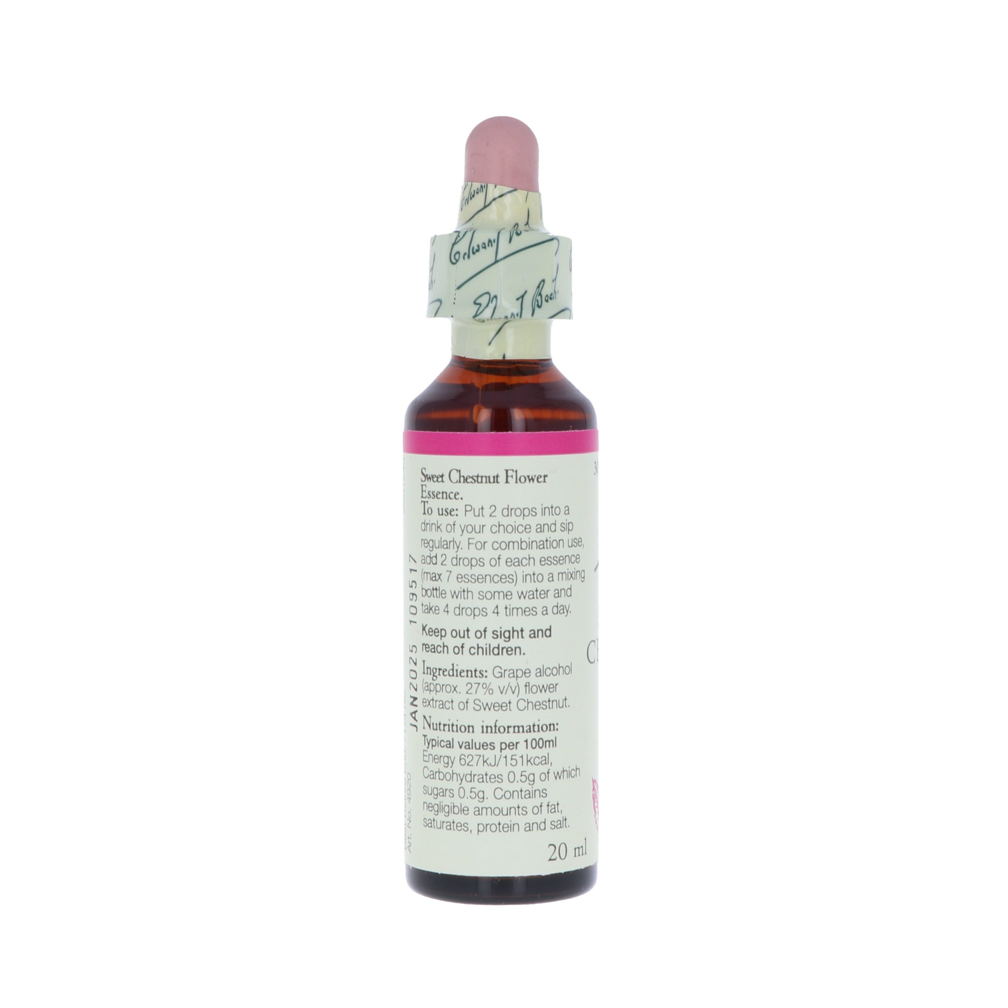 Sweet Chestnut -kukkatipat (Jalokastanja) No 30, 20 ml