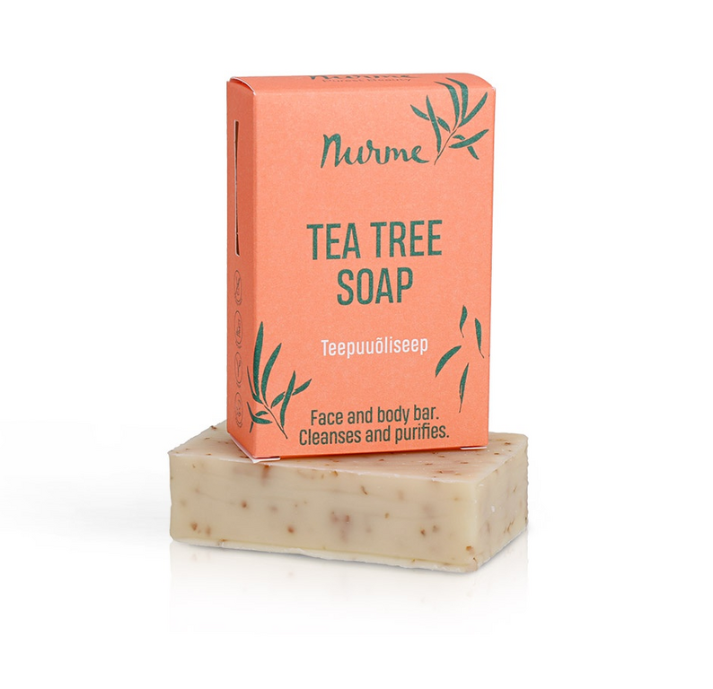 Nurme Teepuu-saippua (Tea Tree Soap), 100 g.