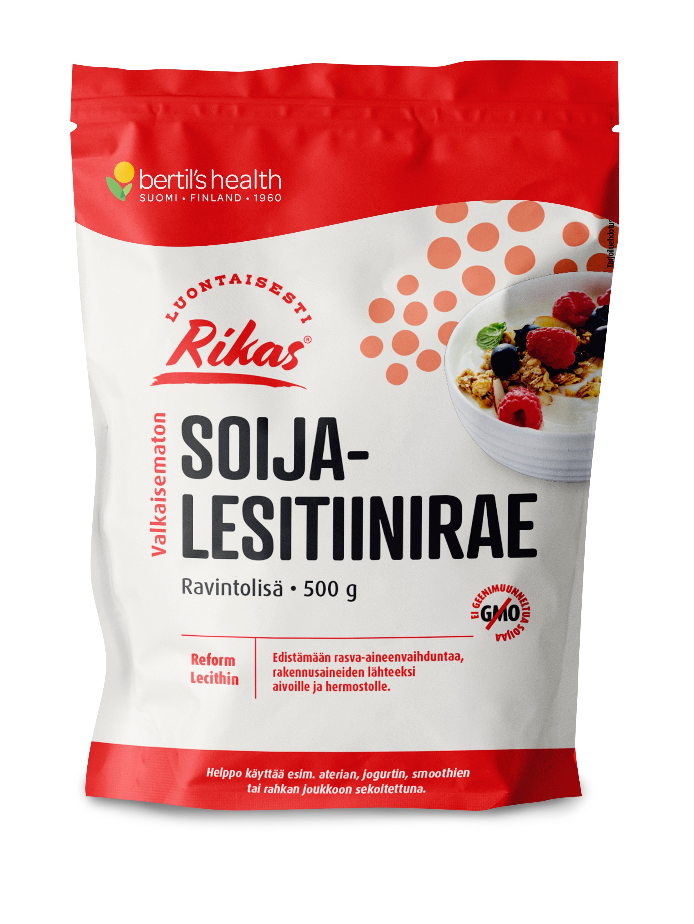 Bertil's Health Soijalesitiinirae, 500 g
