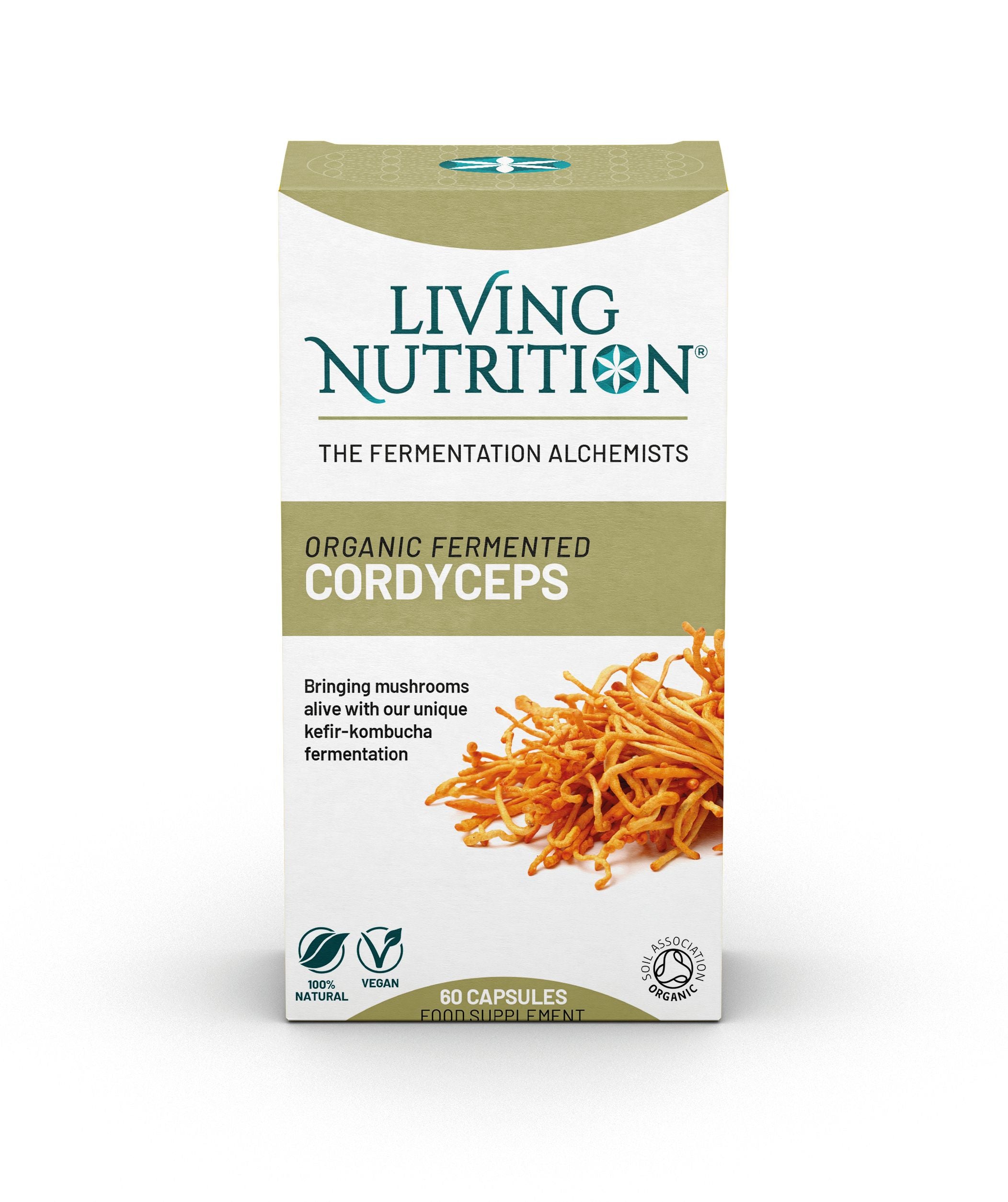 Fermentoitu cordyceps, 60 kaps