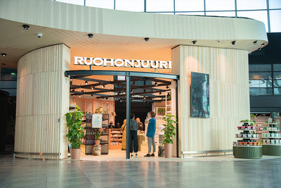 Ruohonjuuri avaa uuden myymälän Helsinki-Vantaan lentoasemalle