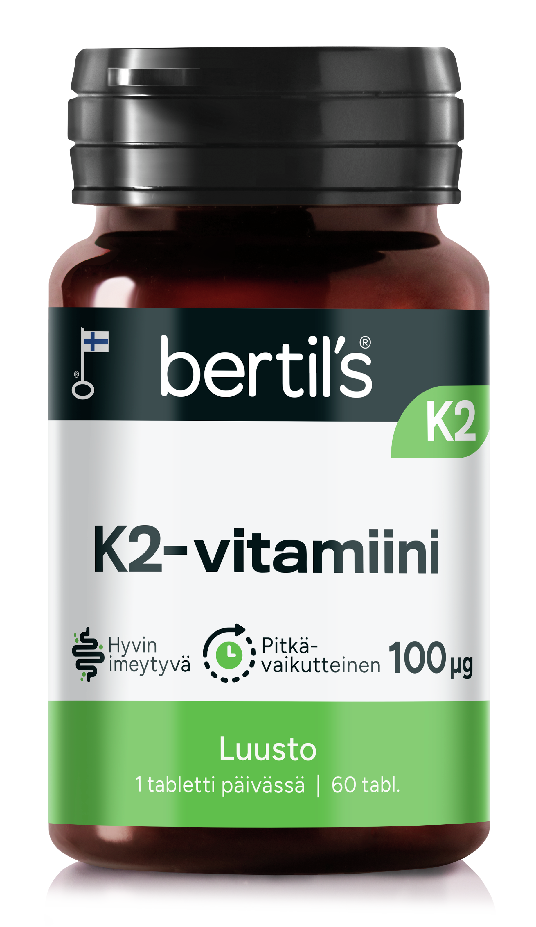 K2-vitamiini 100 µg, 60 tabl.