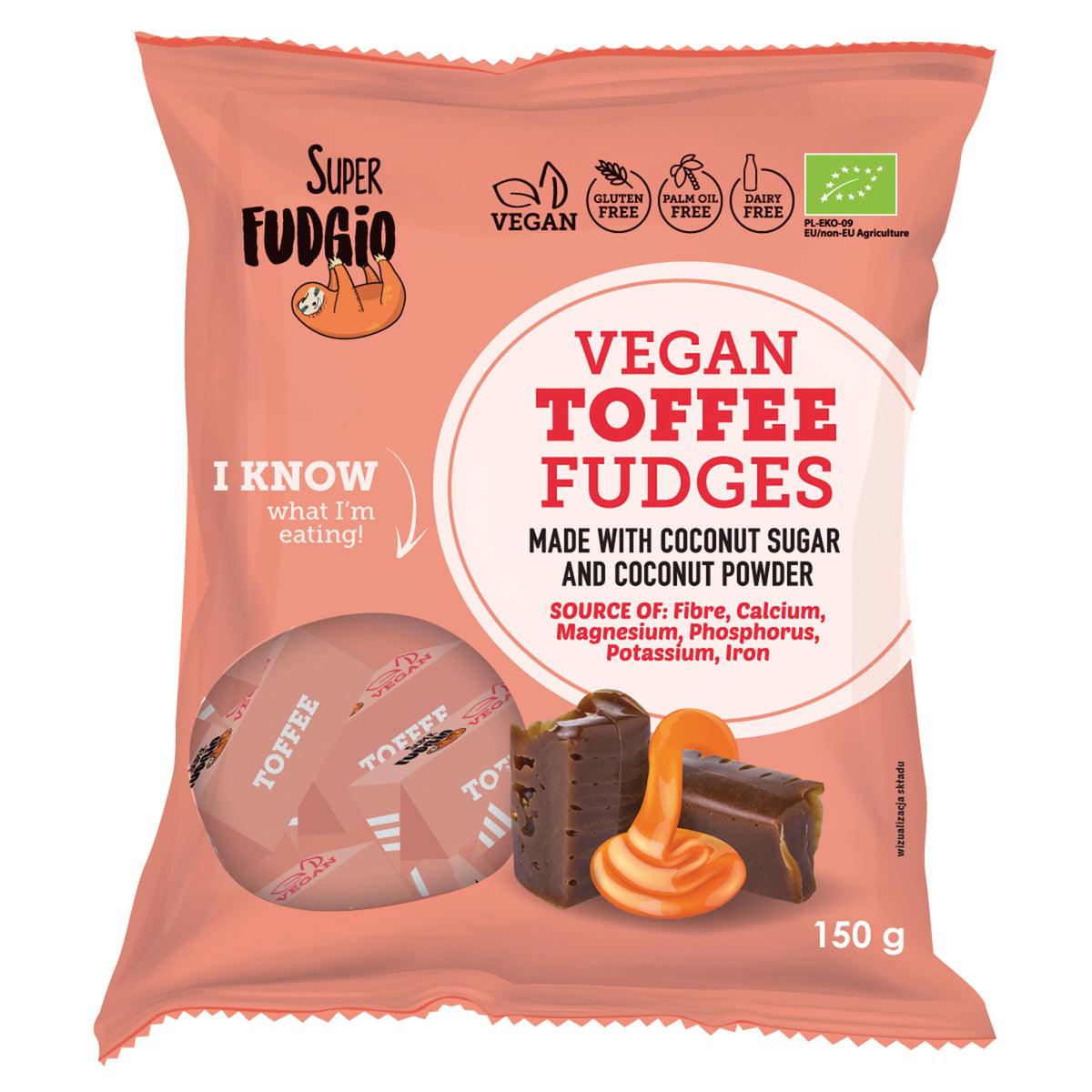 Vegaaninen toffee, 150 g