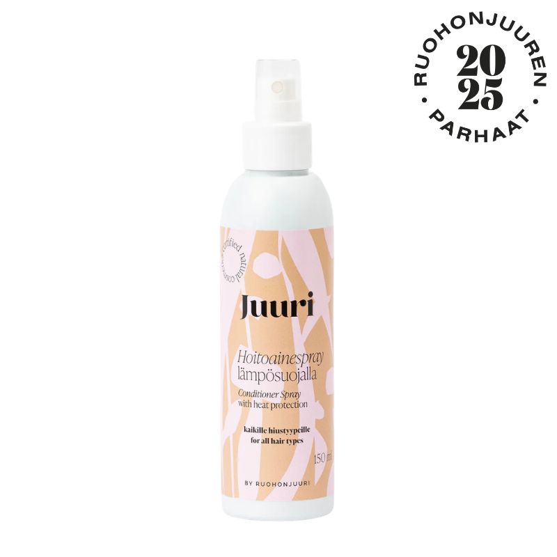 Juuri Hoitoainespray lämpösuojalla, 150 ml