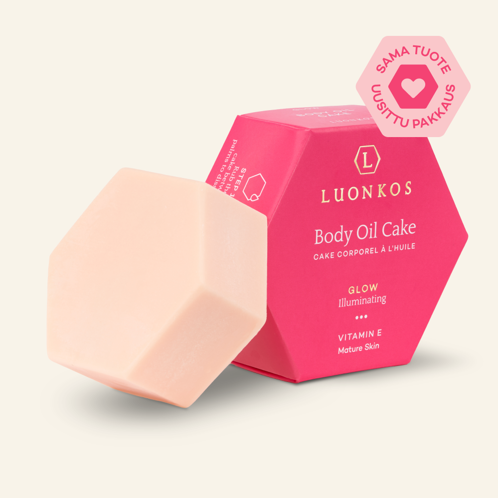 Glow body oil cake, 55 g