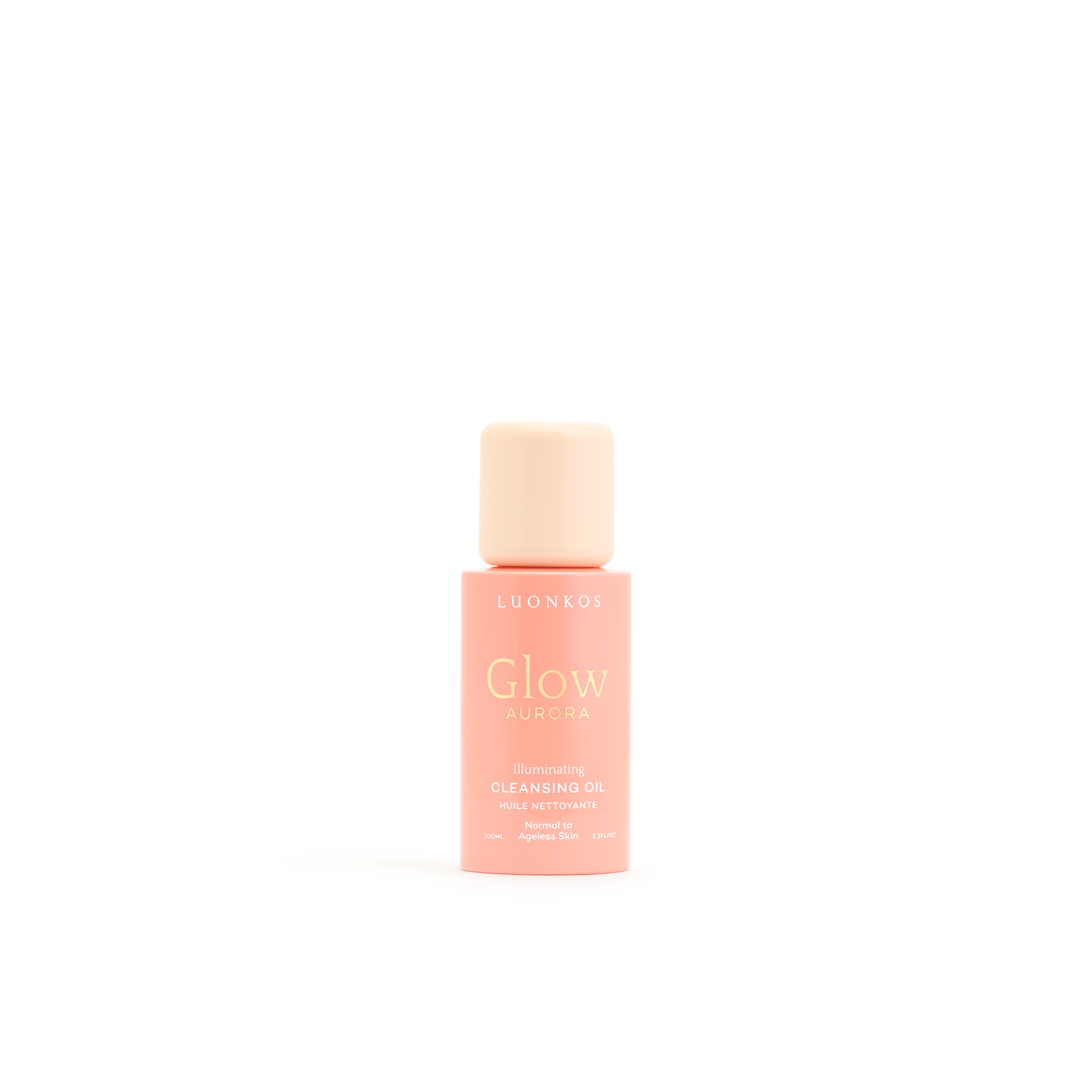 Glow puhdistusöljy kasvoille, 100 ml - Ruohonjuuri