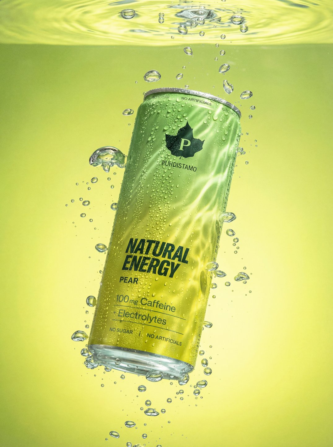 Natural Energy Pear, 330 ml