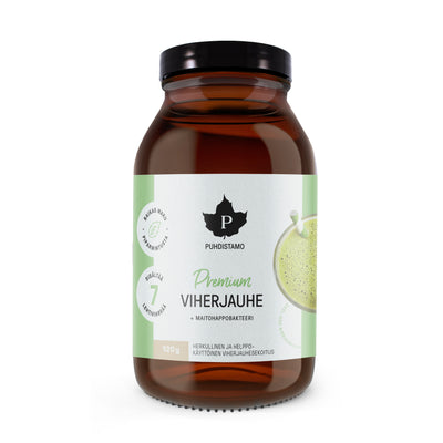 Puhdistamo Premium Viherjauhe