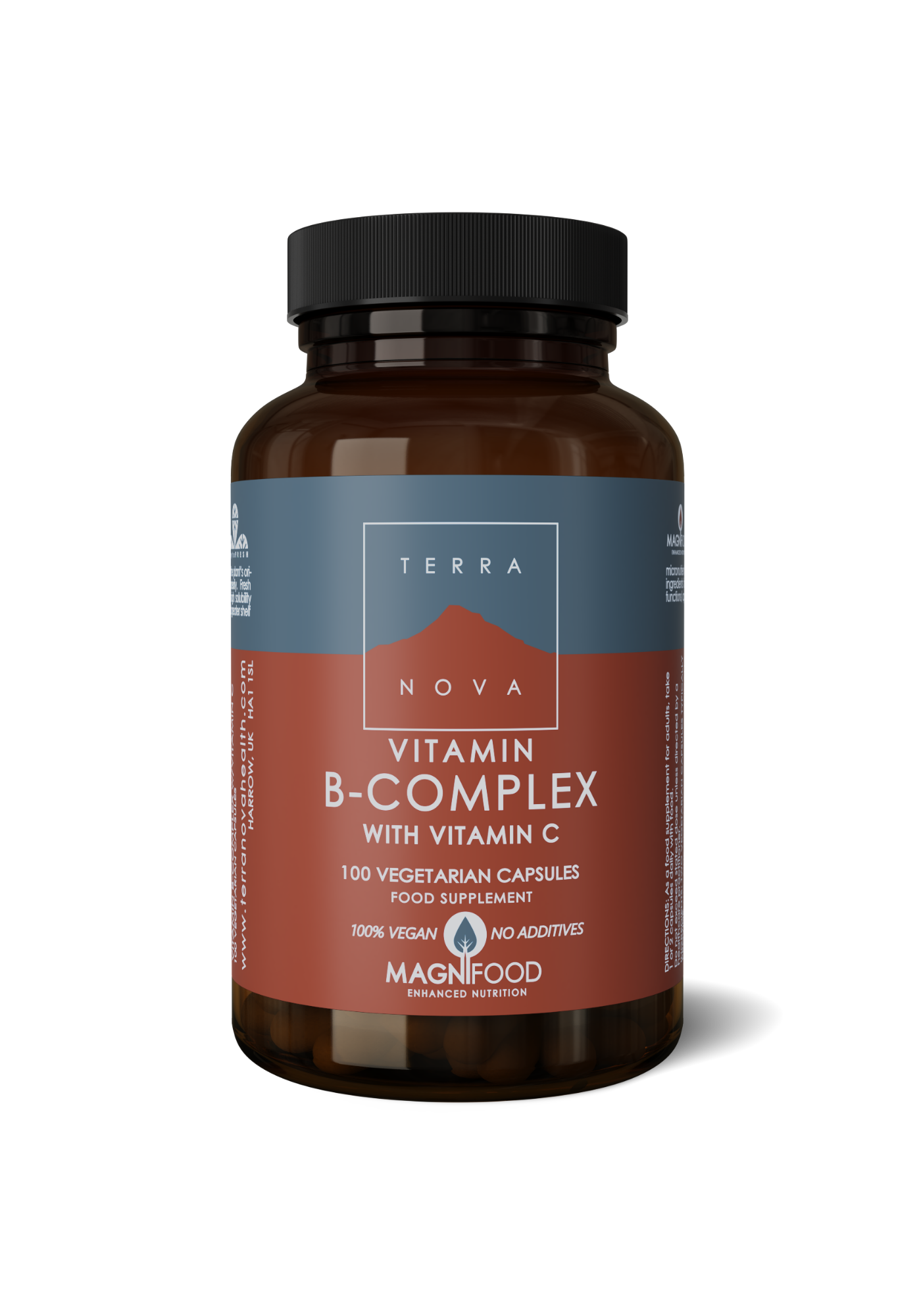 B-Complex + Vitamin C 60 g, 100 kaps