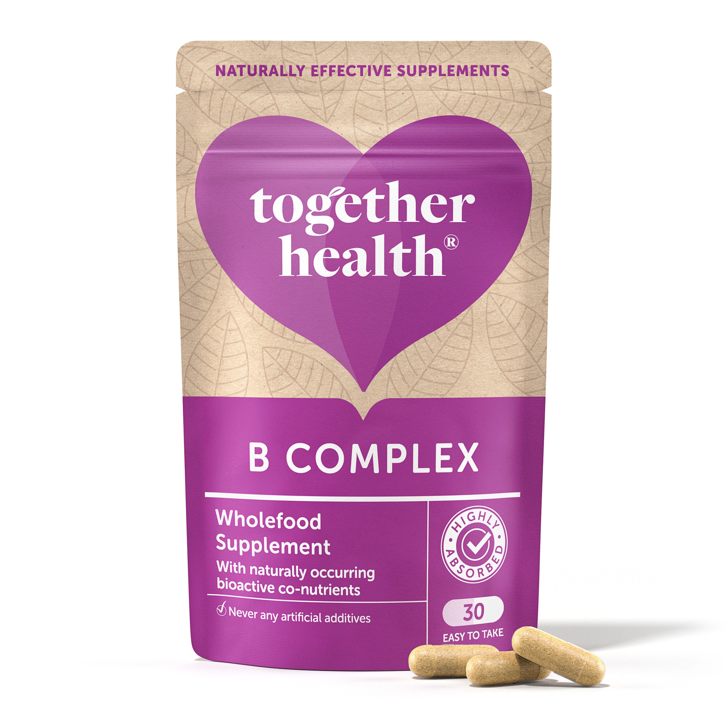 B-vitamin complex, 30 kpl
