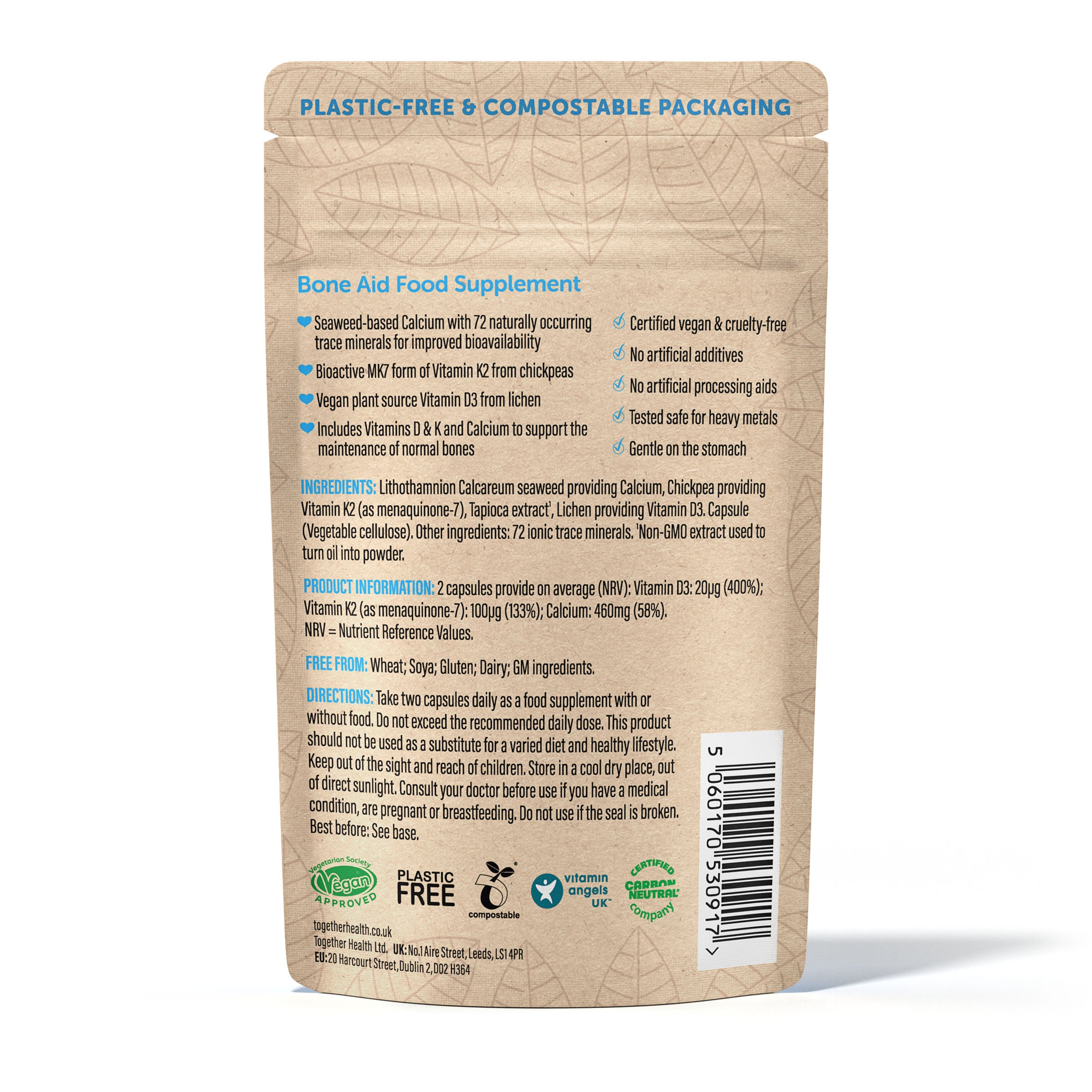 Bone Aid, Luuston tuki, 60 kpl