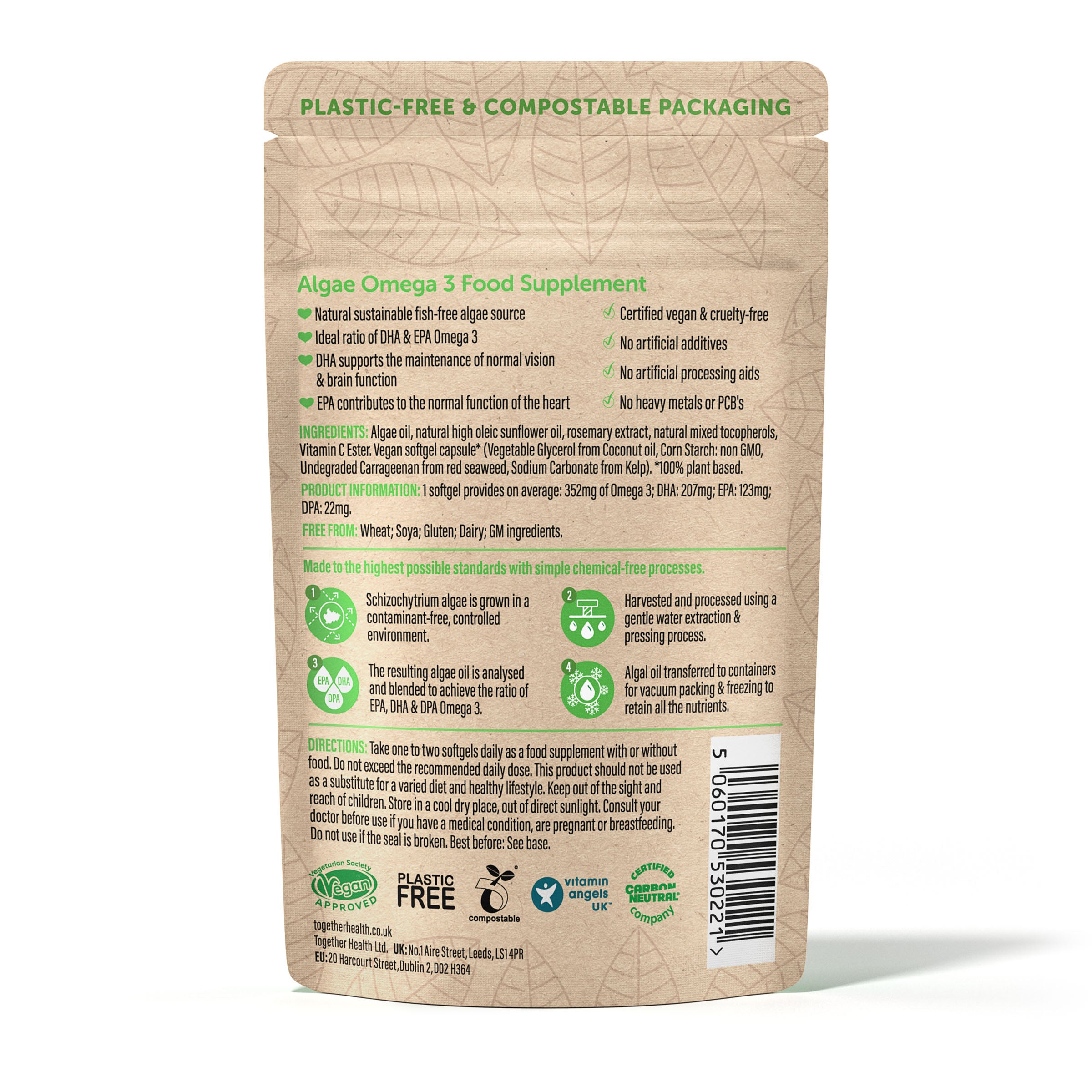 Vegaaninen omega-3, 30 kpl