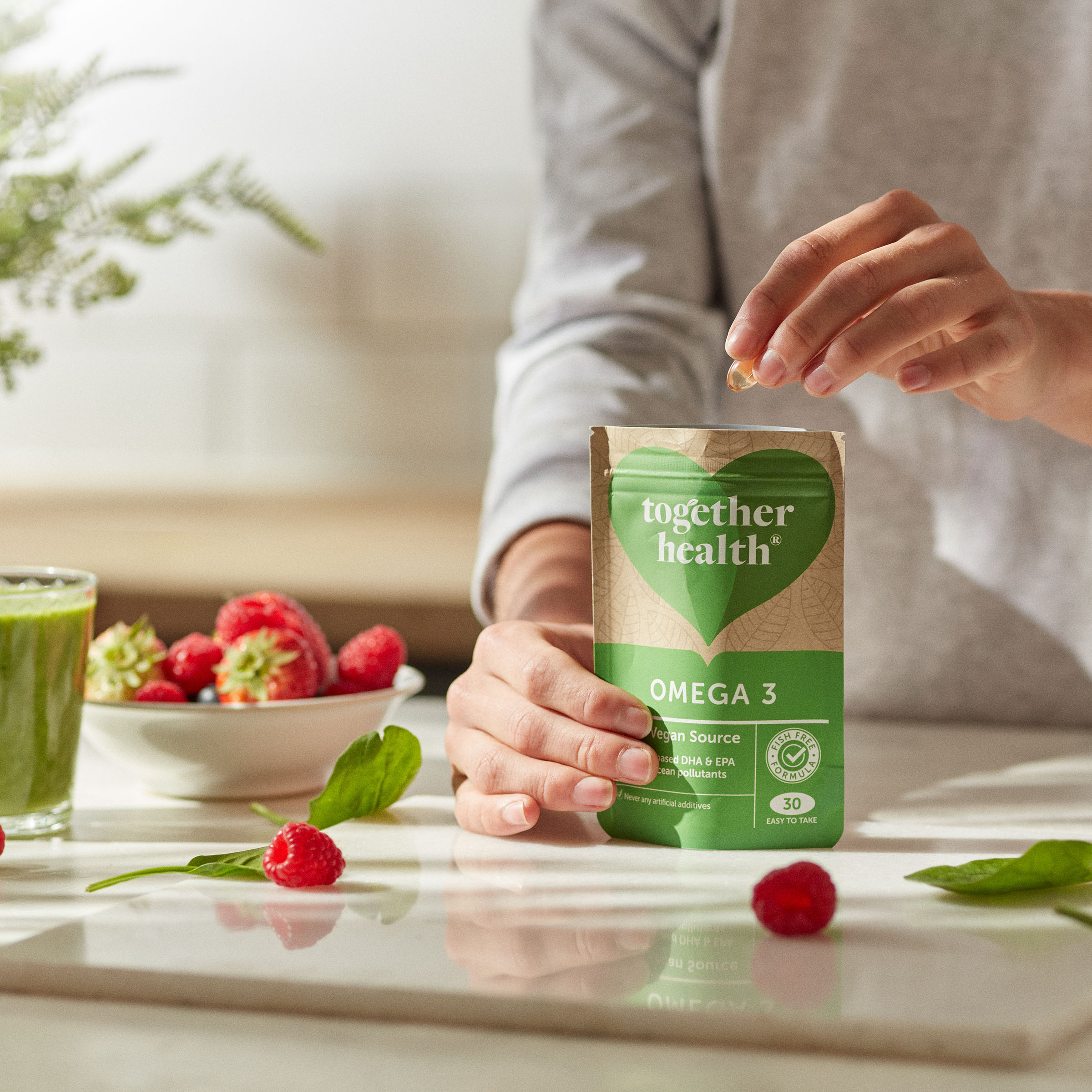 Vegaaninen omega-3, 30 kpl