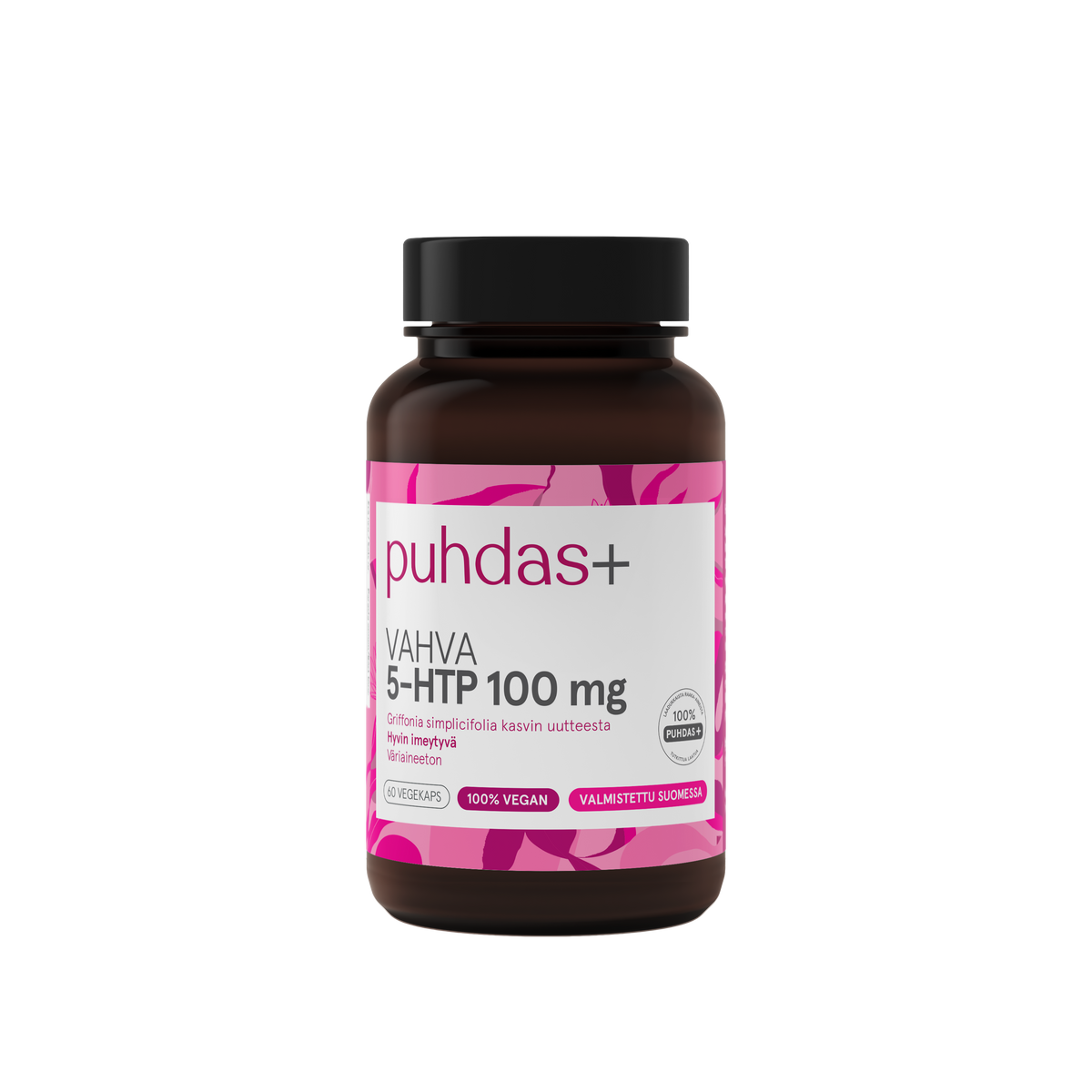 5-HTP+ 100 mg (5-hydroksitryptofaani (5HTP), 60 kaps