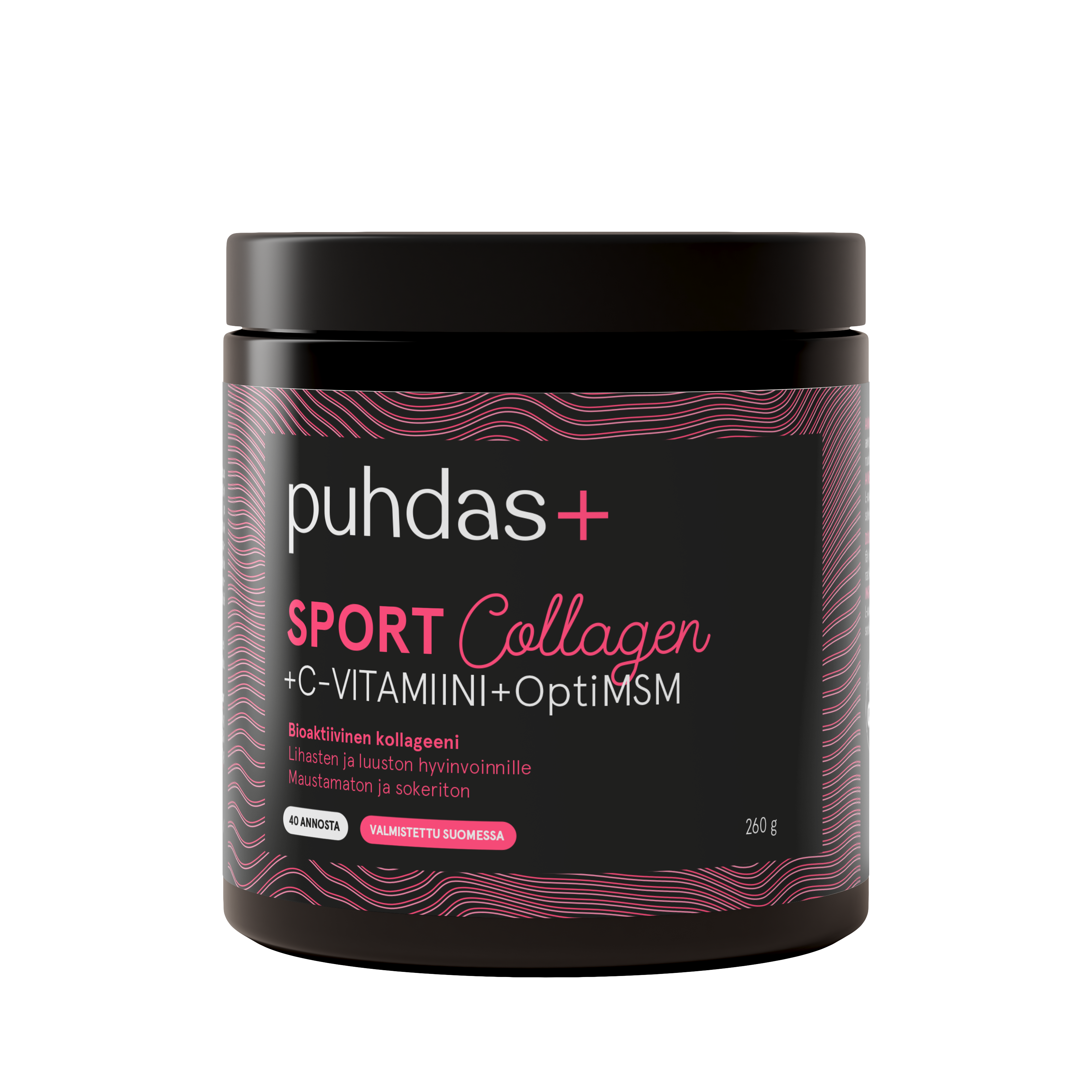 Kollageeni + opti-msm + c-vitamiini, 260 g