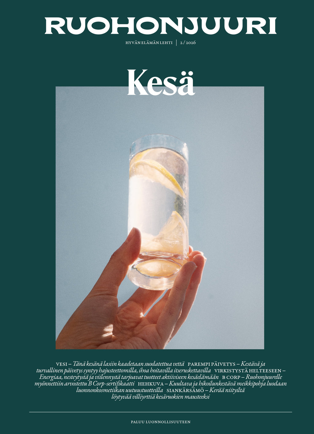 Ruohonjuuri-lehti 2/2026: Kesä