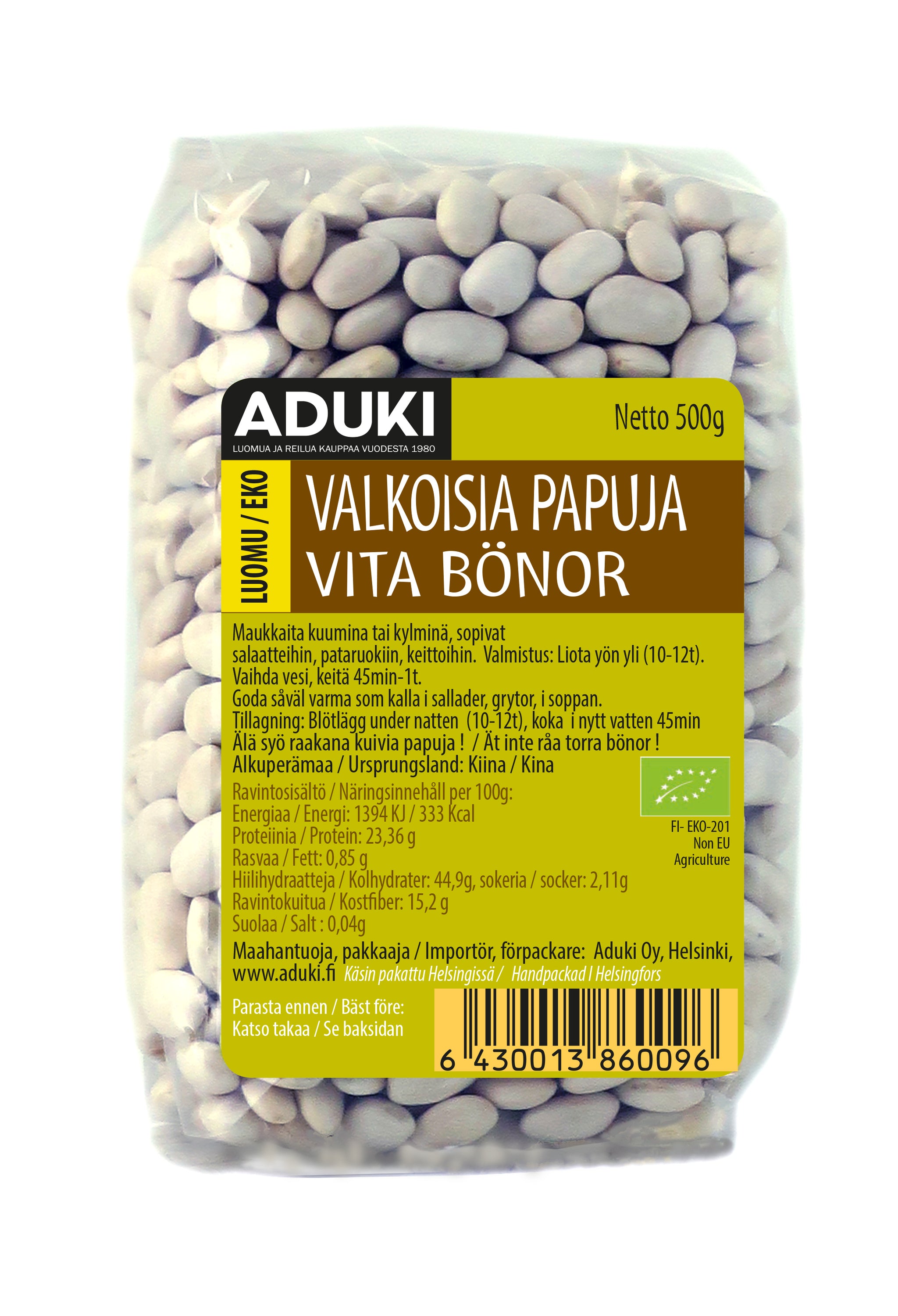 Valkoinen papu, 500 g