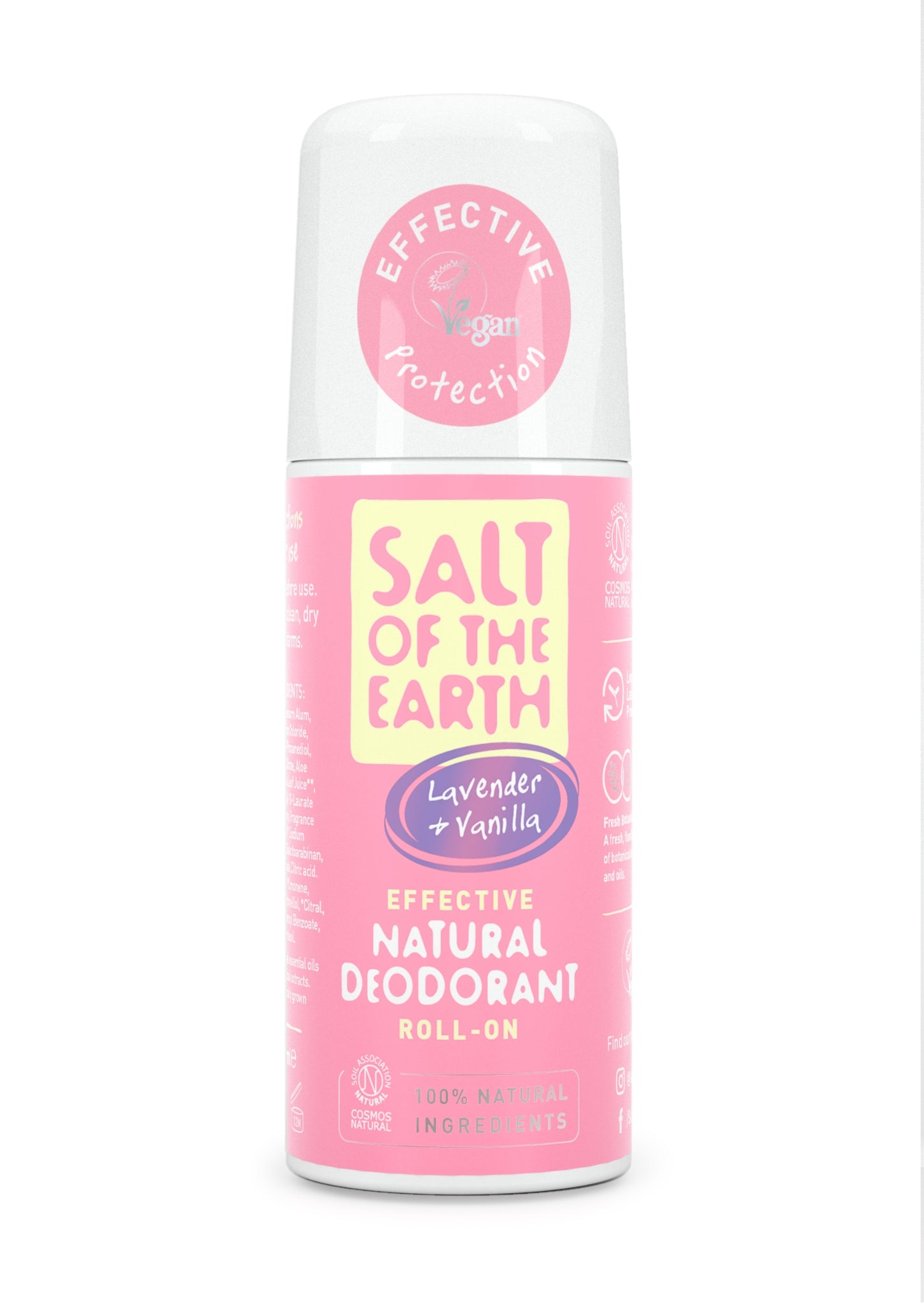 Kristallisuoladeo, Roll-on Laventeli & Vanilja, 75 ml