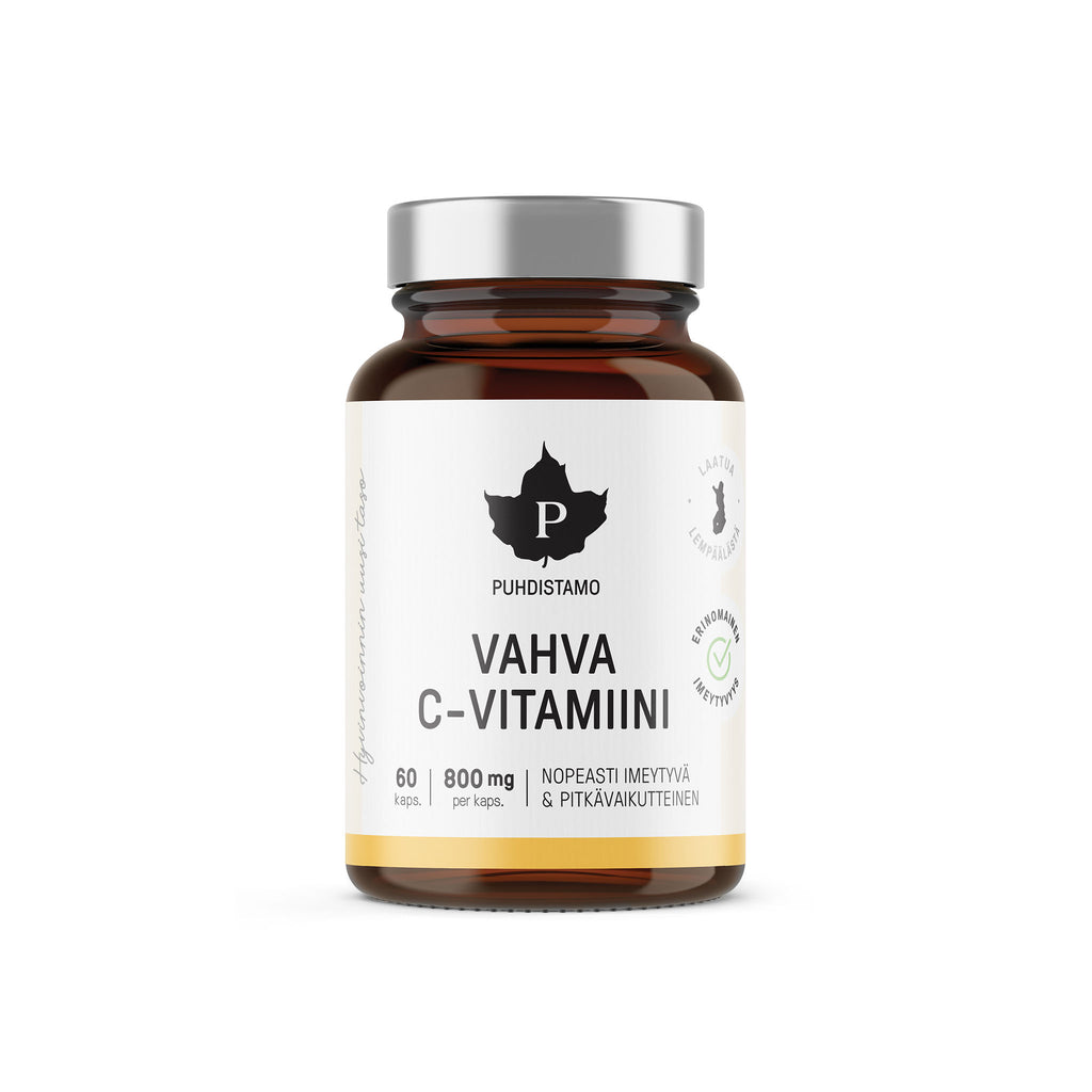 Vahva C-vitamiini 800 mg, 60 kaps