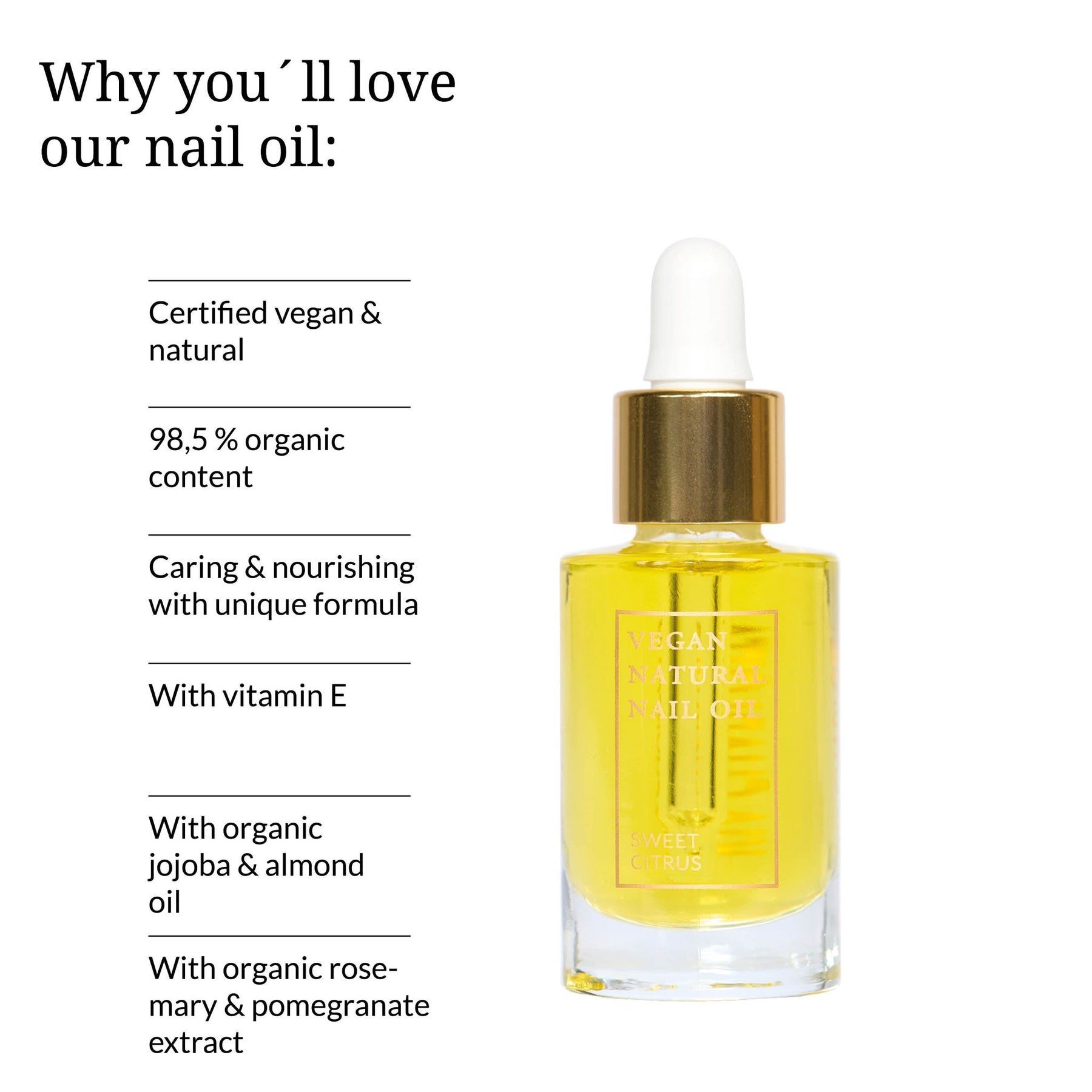 Kynsiöljy, Vegan Natural Nail Oil, 9 ml Ruohonjuuri