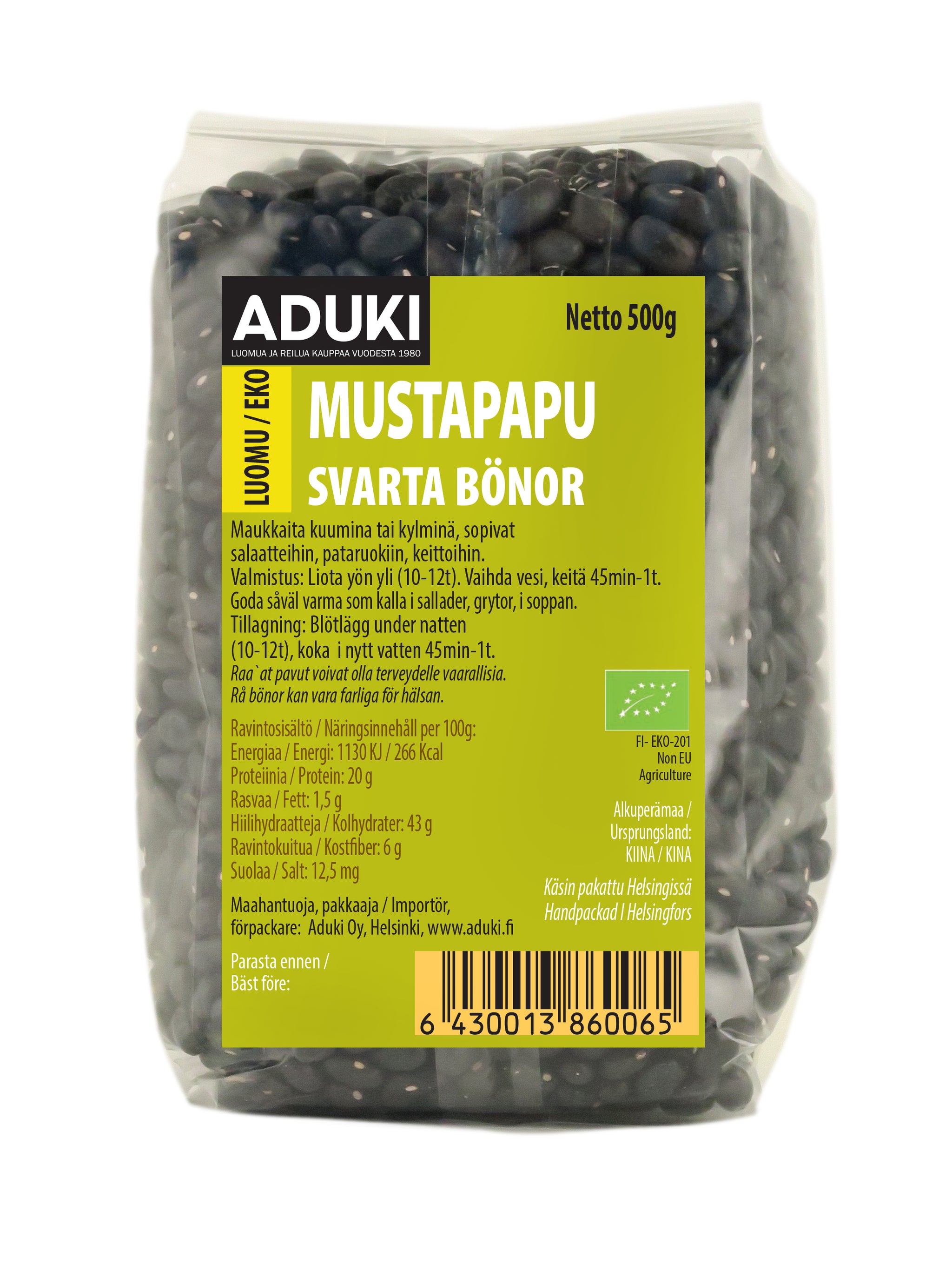 Mustapapu, 500 g
