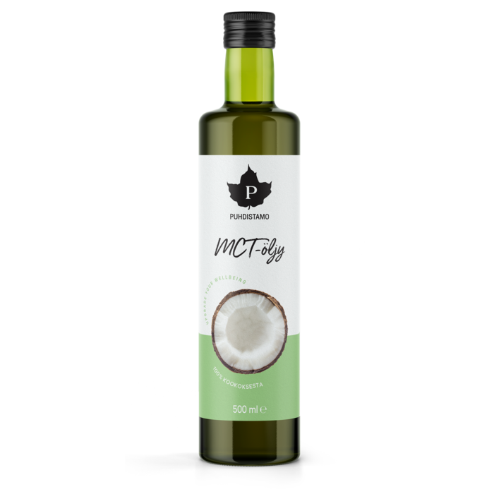 Puhdistamo MCT-öljy 500ml
